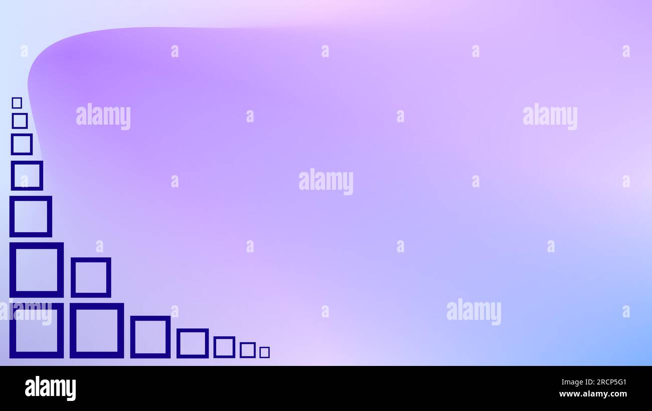 Minimalist Technology Abstract Purple and Blue Gradient Background Stock Vector