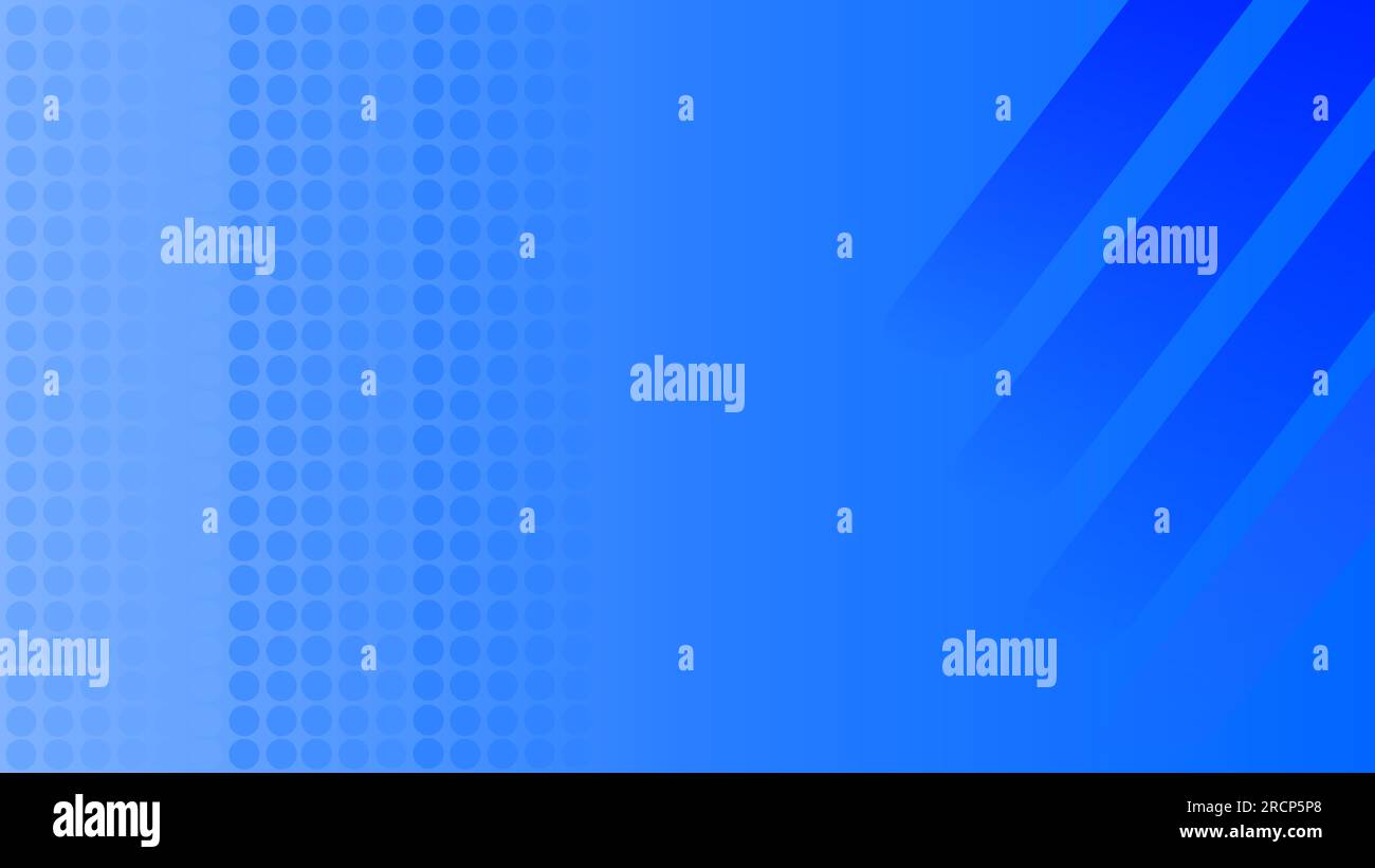 Halftone Elegant Blue Gradient Background Copy Space RGB Stock Vector