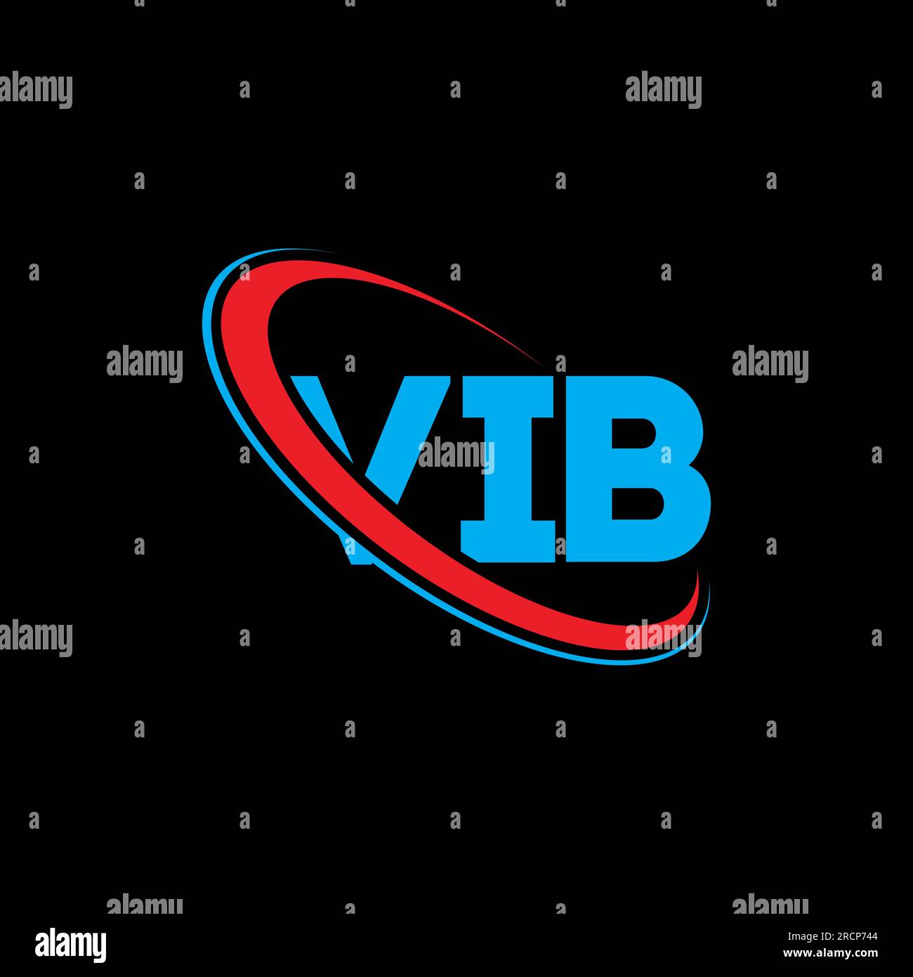 VIB logo. VIB letter. VIB letter logo design. Initials VIB logo