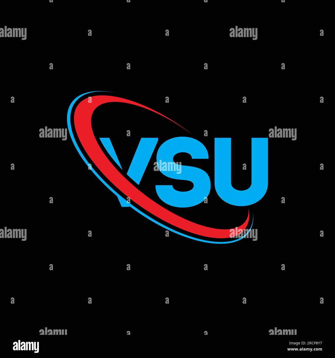 VSU logo. VSU letter. VSU letter logo design. Initials VSU logo linked ...