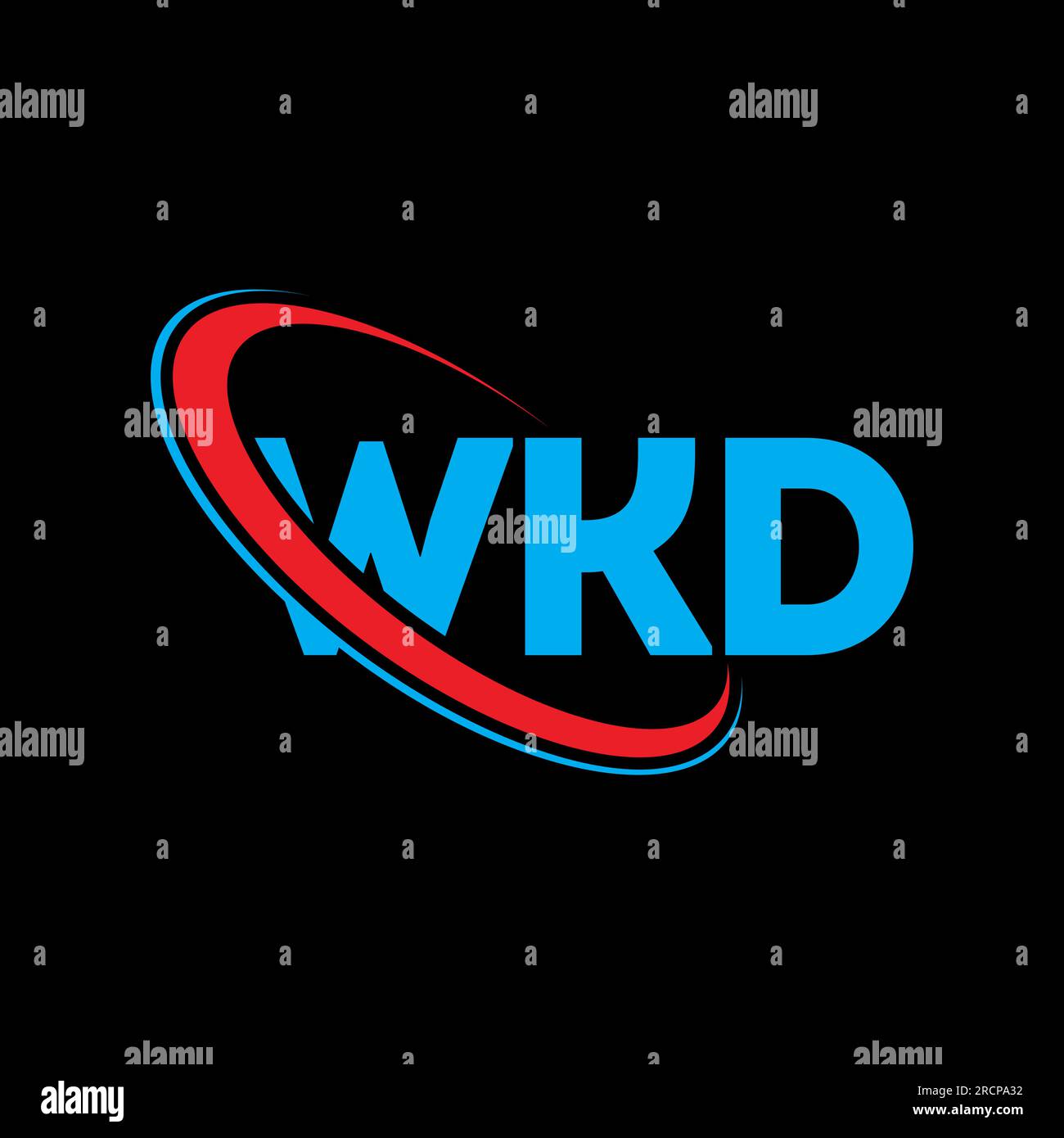 WKD logo. WKD letter. WKD letter logo design. Initials WKD logo linked ...