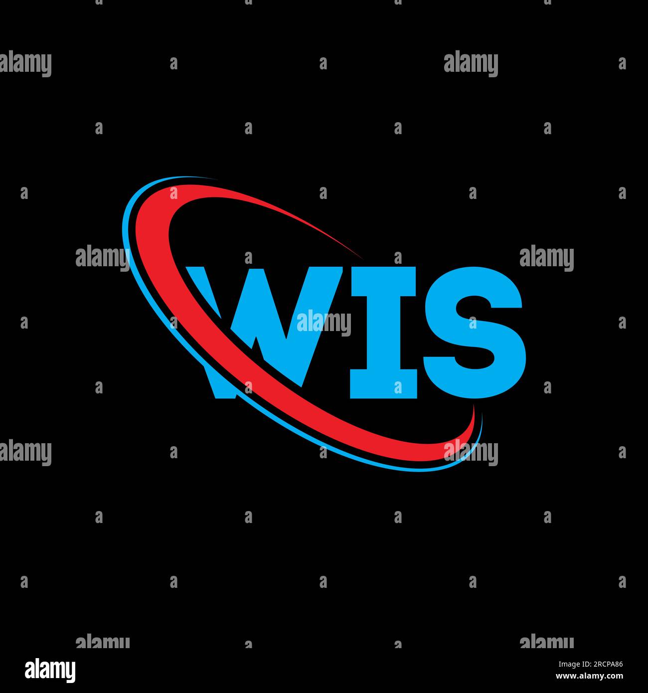 WIS logo. WIS letter. WIS letter logo design. Initials WIS logo linked ...