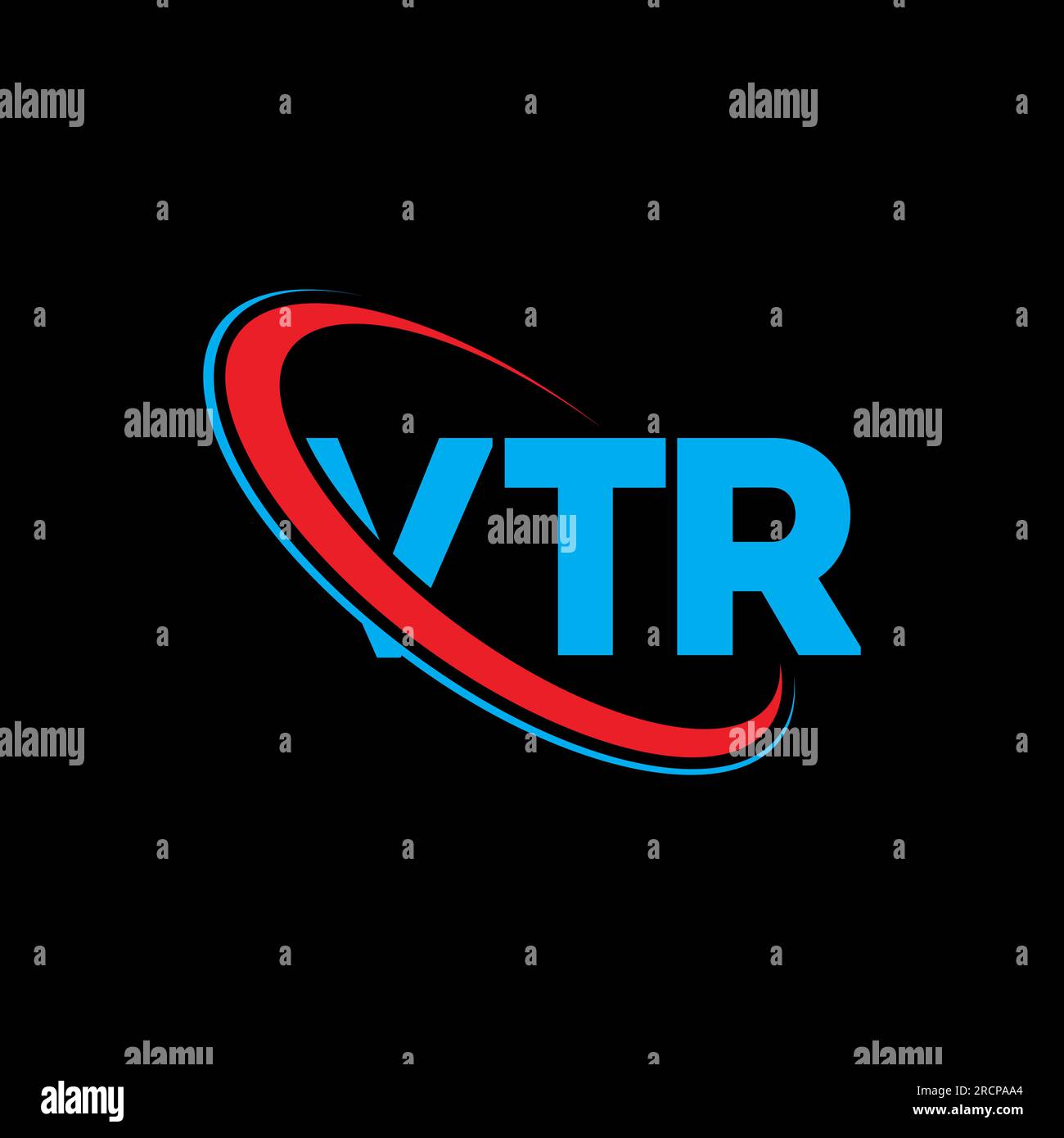 VTR logo. VTR letter. VTR letter logo design. Initials VTR logo linked