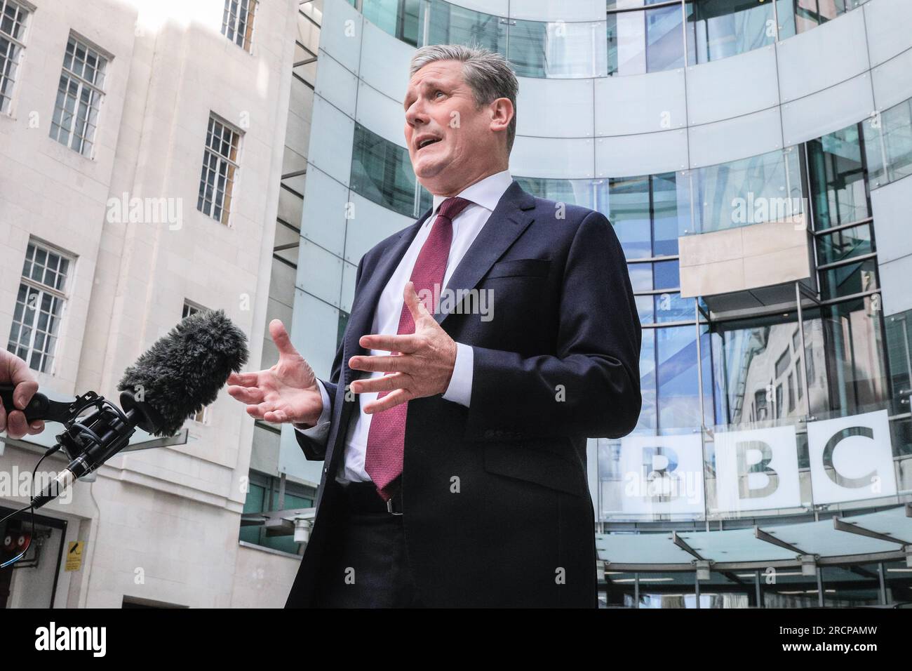 London Uk 16th July 2023 Sir Keir Starmer Leader Of The Labour