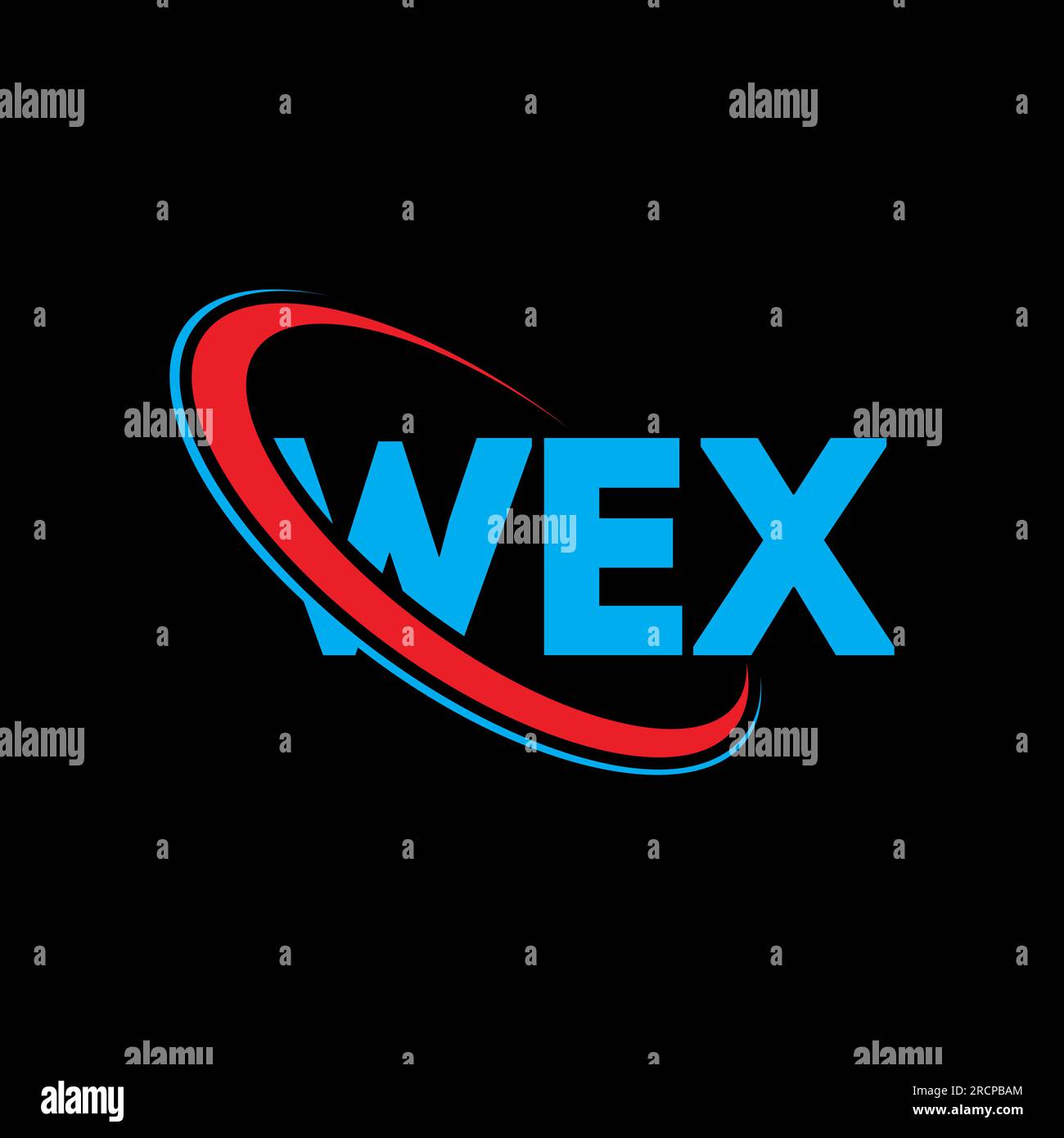 WEX logo. WEX letter. WEX letter logo design. Initials WEX logo linked ...
