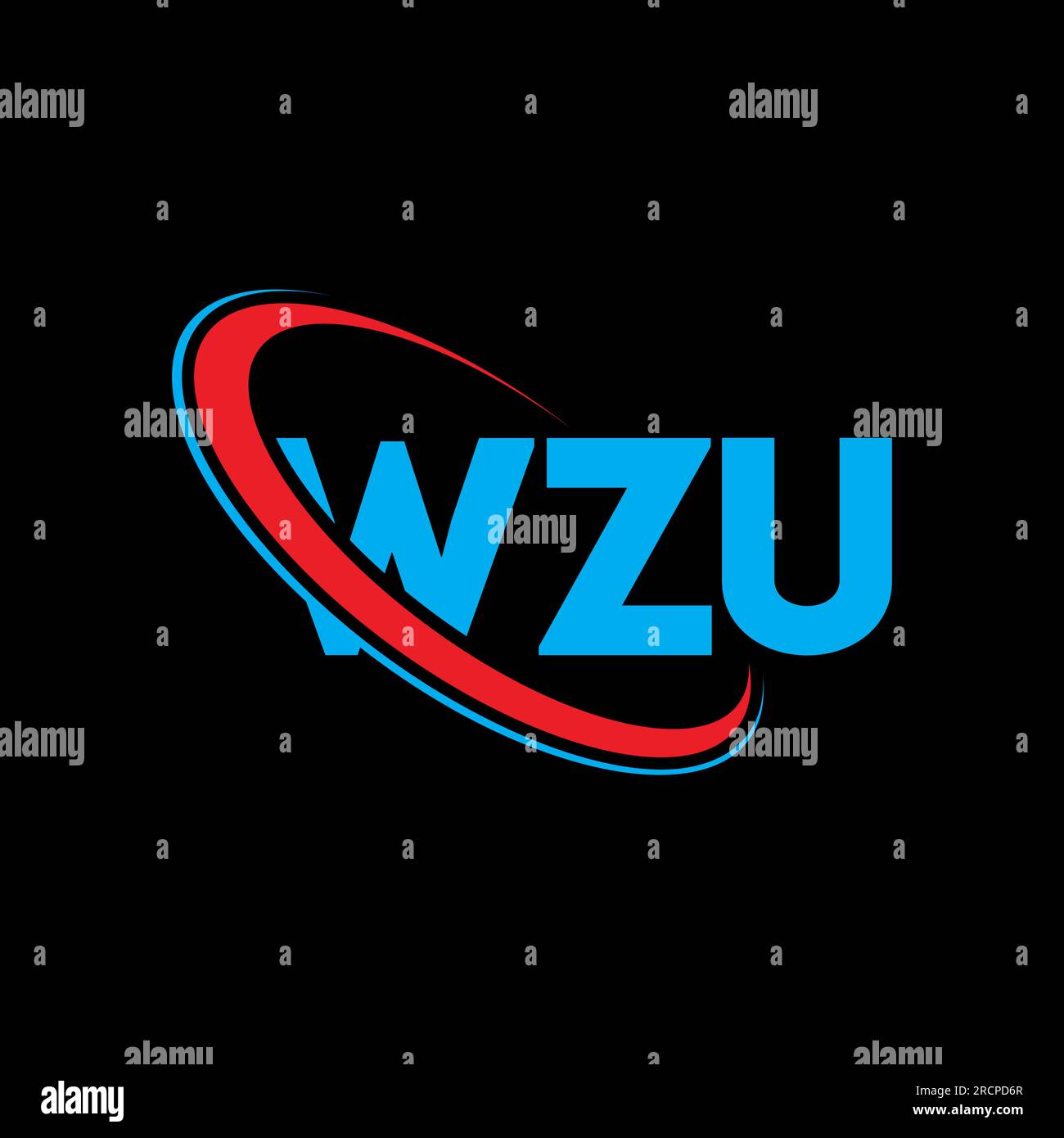WZU logo. WZU letter. WZU letter logo design. Initials WZU logo linked ...