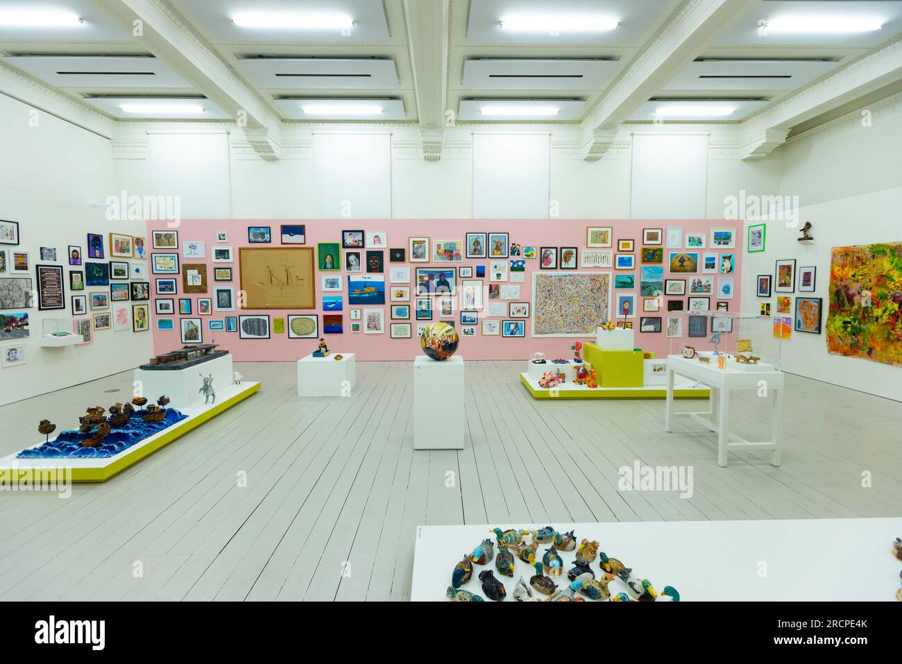 EDITORIAL USE ONLY The fifth annual Young Artists' Summer Show at the ...