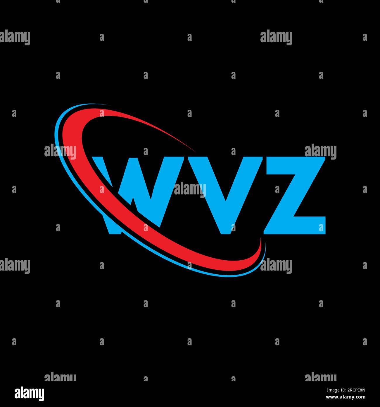 WVZ logo. WVZ letter. WVZ letter logo design. Initials WVZ logo linked ...