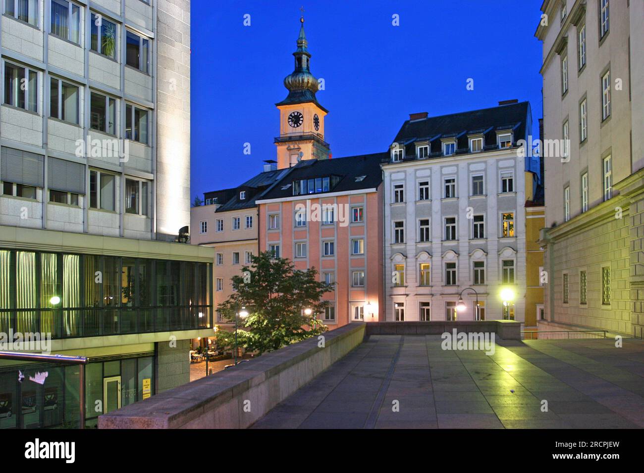 Linz Innerstadt City center in linz hi-res stock photography and images - Alamy