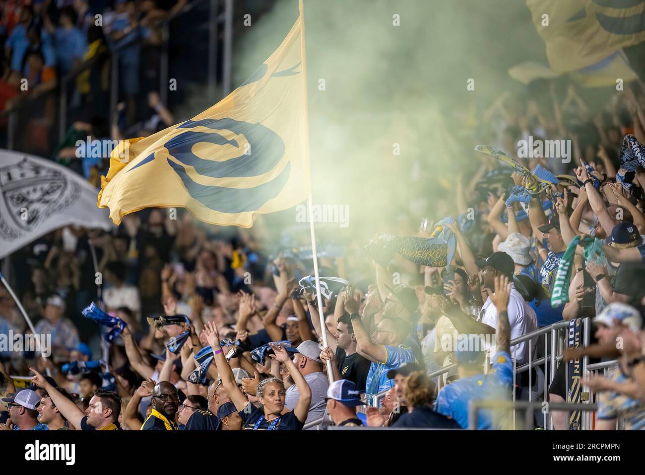 CHESTER, PA - JULY 16: Phang, the Philadelphia Union mascot