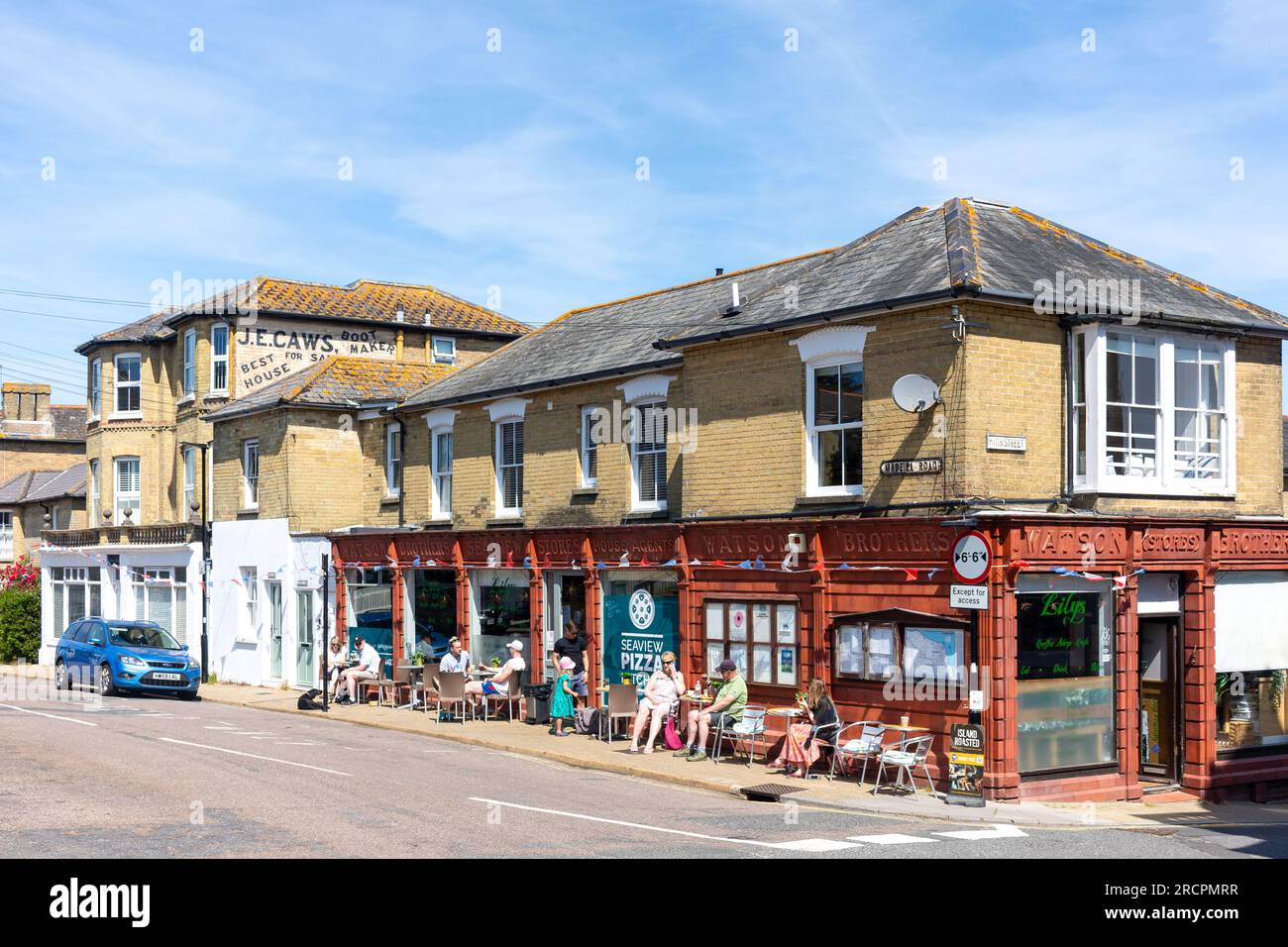 High street seaview lilys cafe high street edwardian resort isl hi-res ...