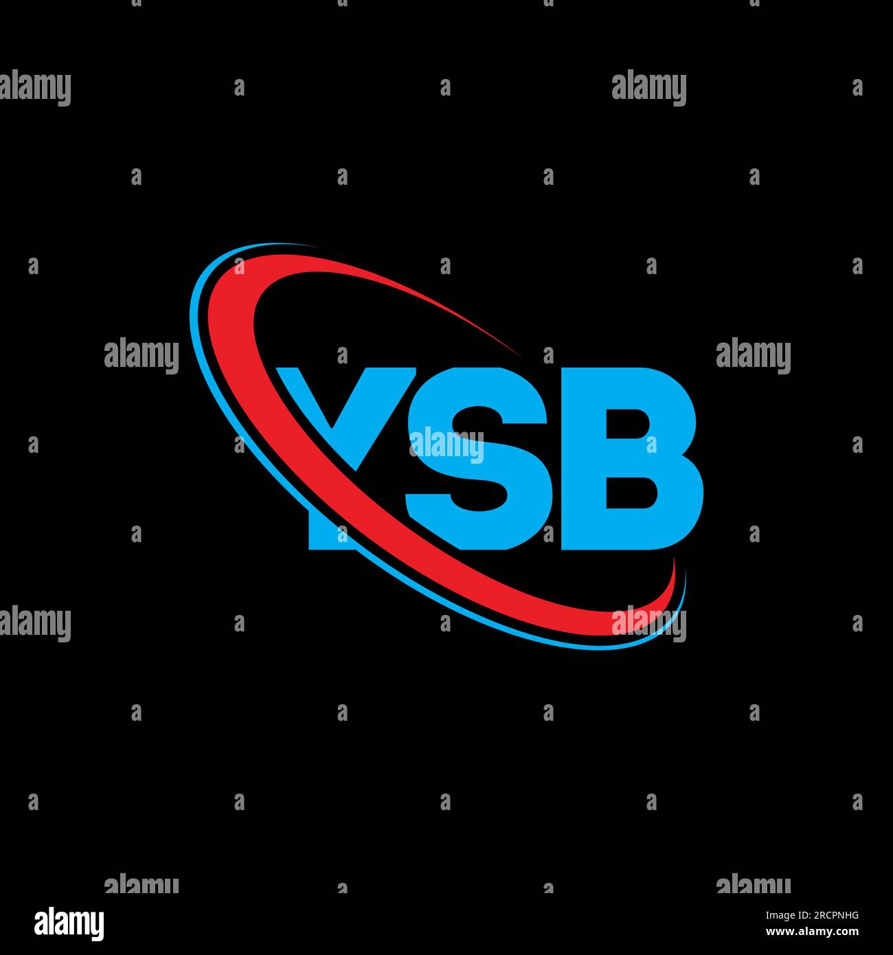 YSB logo. YSB letter. YSB letter logo design. Initials YSB logo 