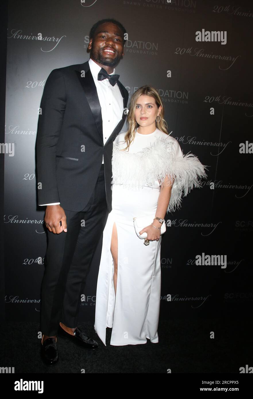 New York, NY, USA. 14th July, 2023. Isaiah Stewart at the Shawn Carter