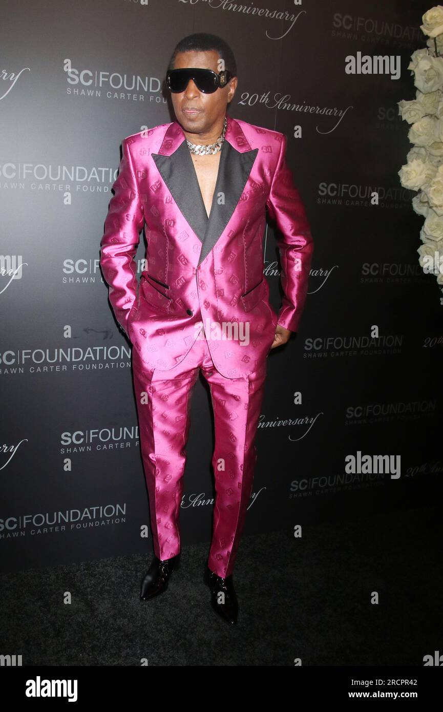 New York, NY, USA. 14th July, 2023. Babyface at the Shawn Carter