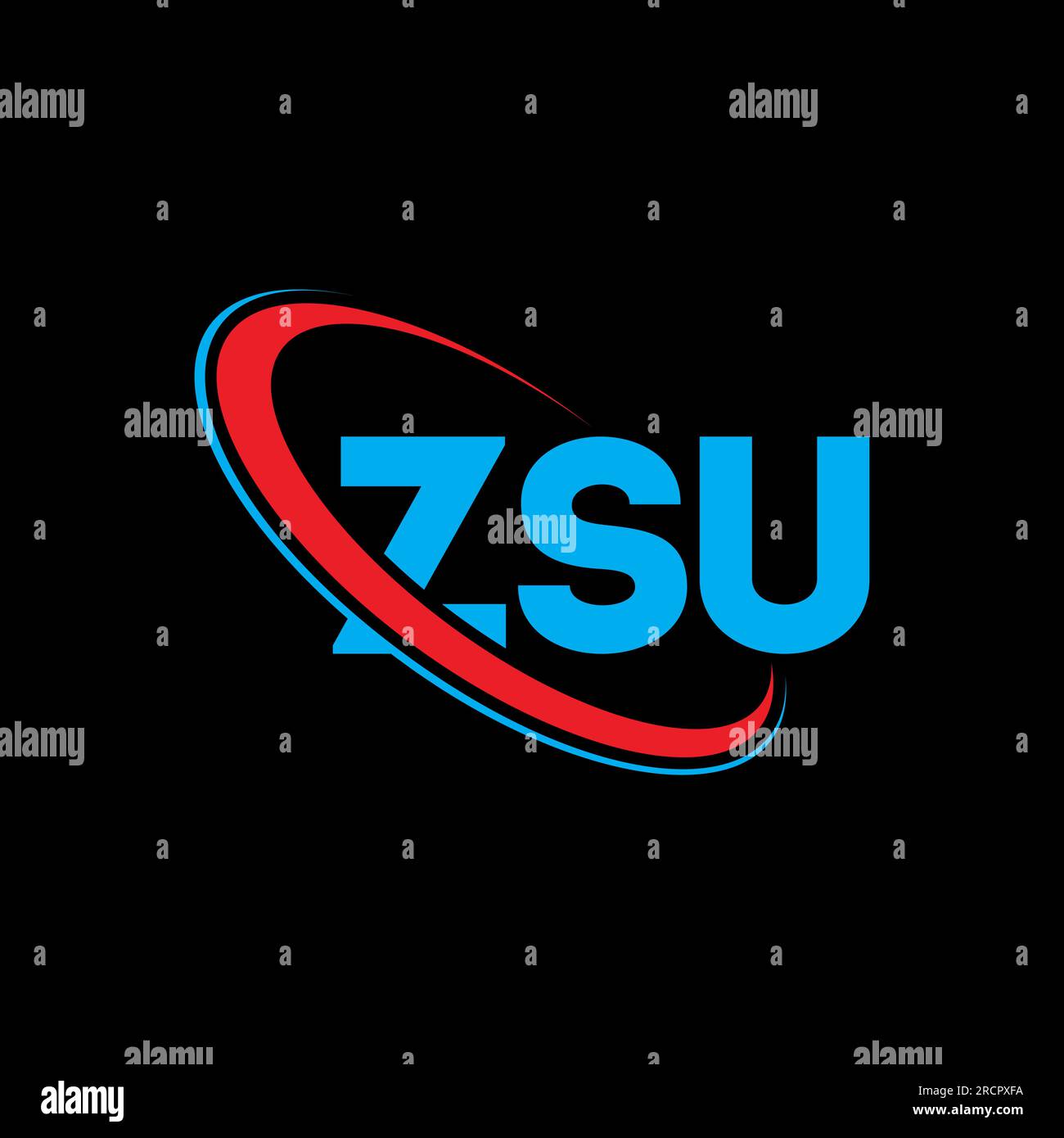 ZSU logo. ZSU letter. ZSU letter logo design. Initials ZSU logo linked ...