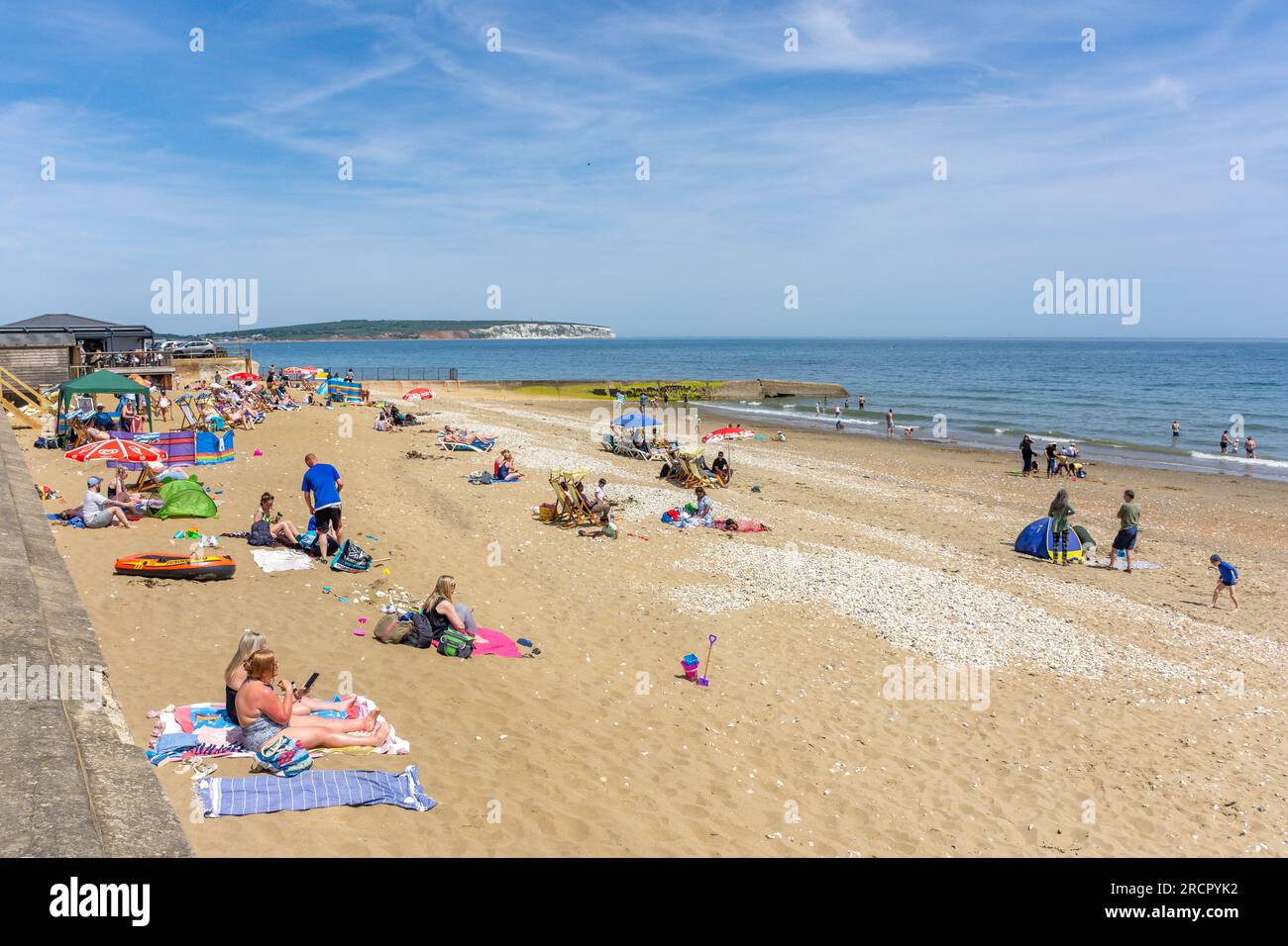 Shanklin Beach, Isle of Wight, England, United Kingdom Stock Photo Alamy