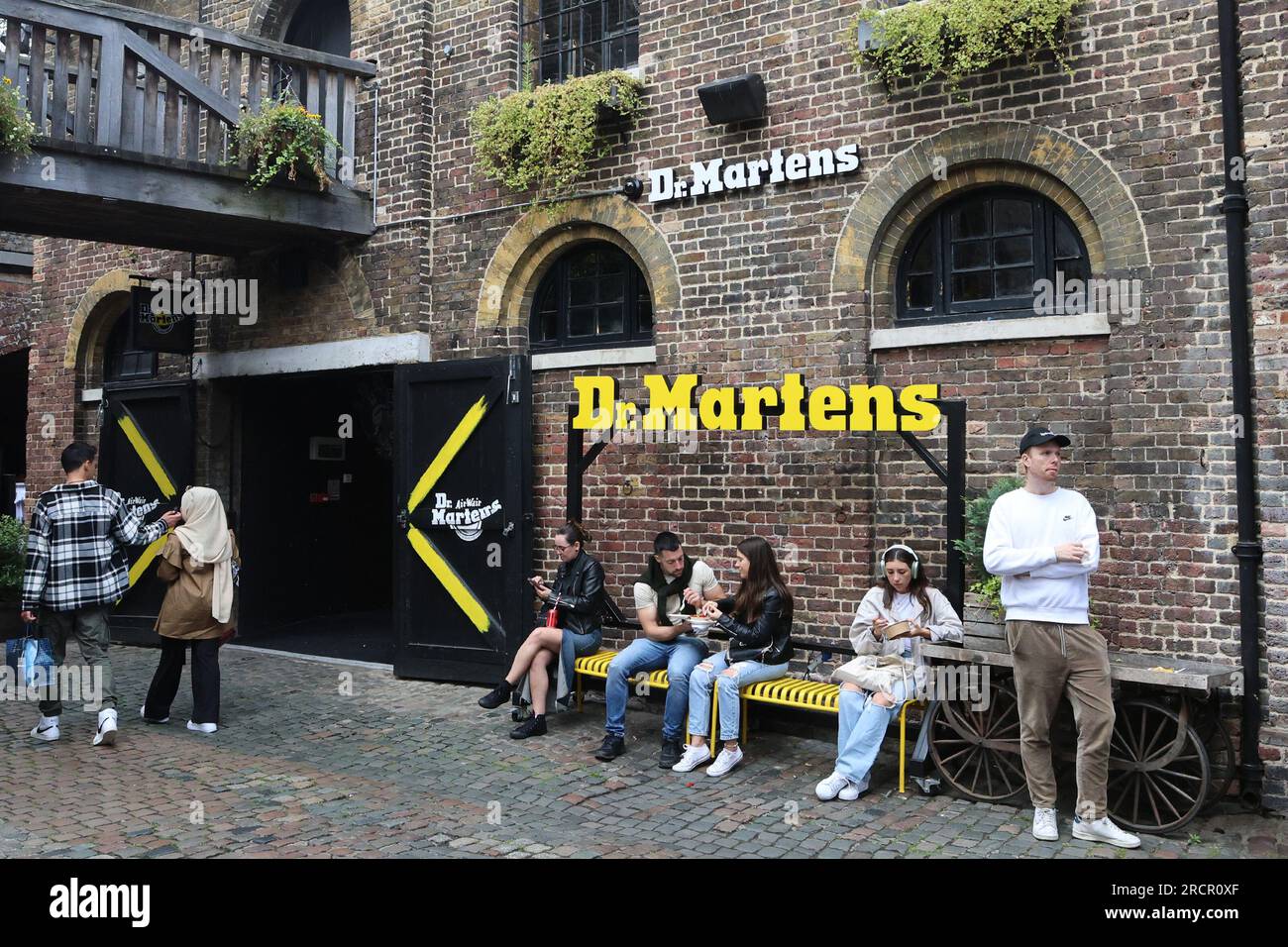 Dr Martens shop in Camden, London Stock Photo
