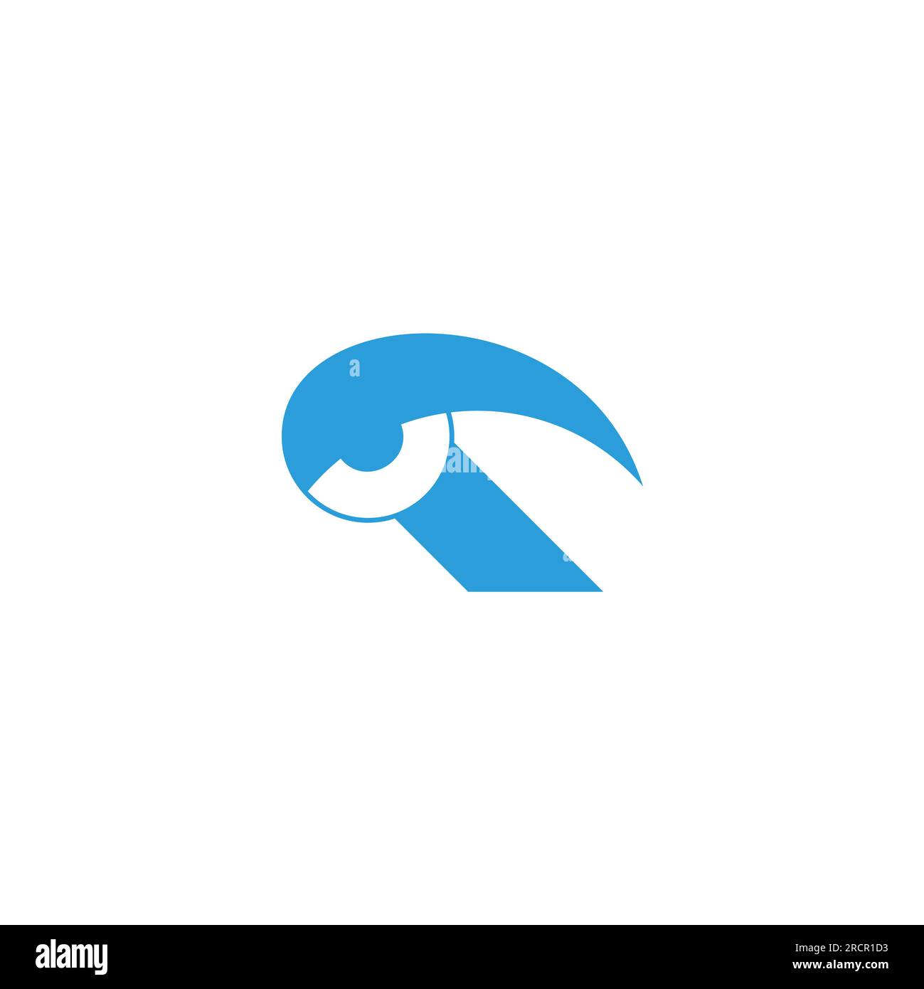 magnify eye simple icon symbol vector Stock Vector
