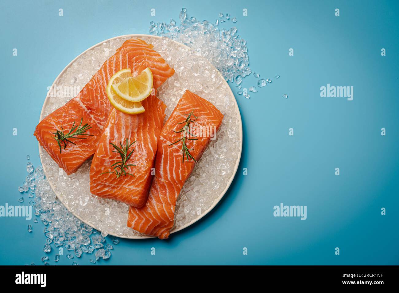 Fresh raw salmon fish fillet Stock Photo - Alamy