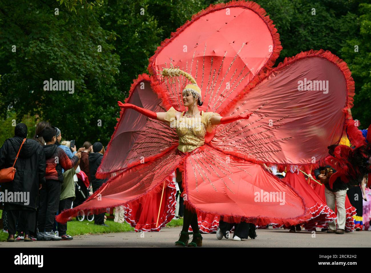 Edinburgh Scotland, UK 16 July 2023. Edinburgh Festival Carnival 2023