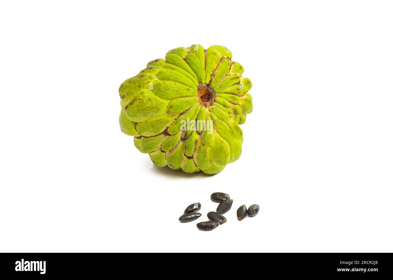 sugar apple fruit isolated on white background Stock Photo Alamy