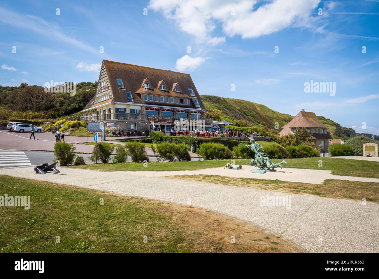 23.06.2023 Vierville, Omaha Beach, Normandy, France. Omaha Beach was