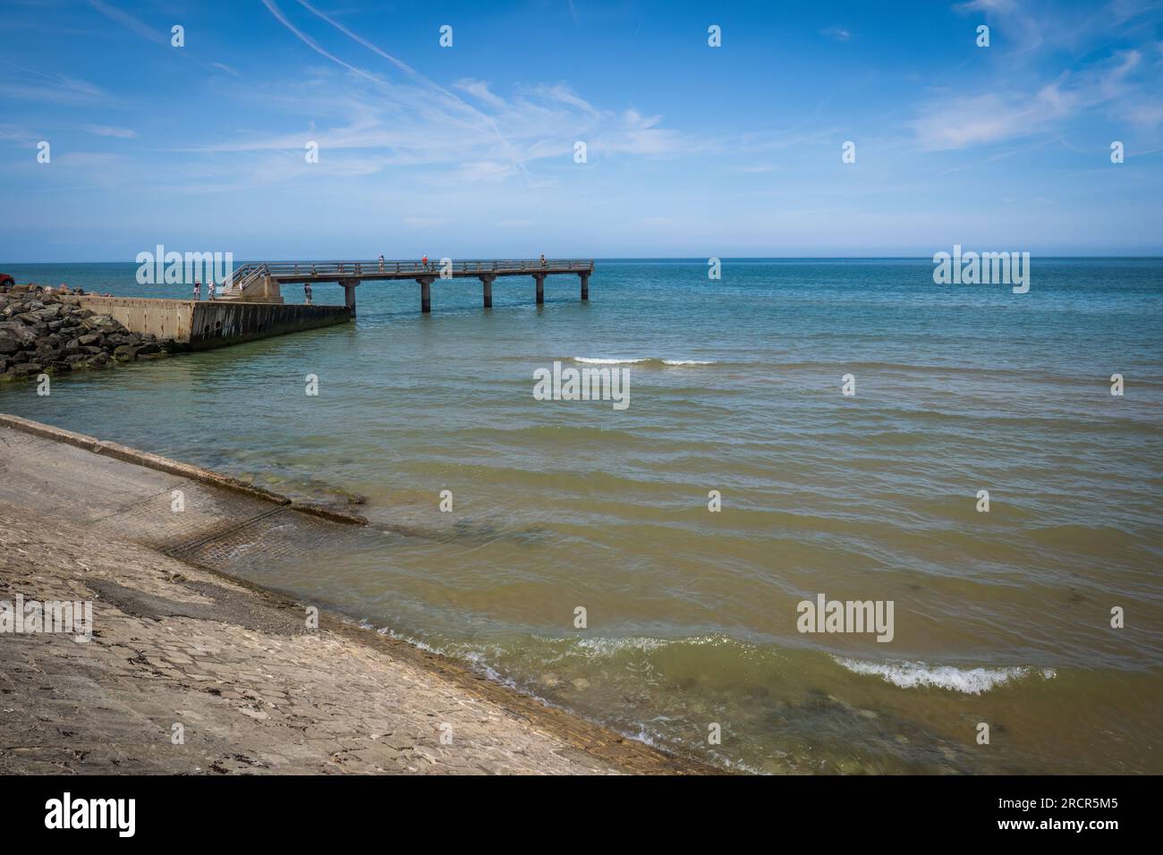 23.06.2023 Vierville, Omaha Beach, Normandy, France. Omaha Beach was