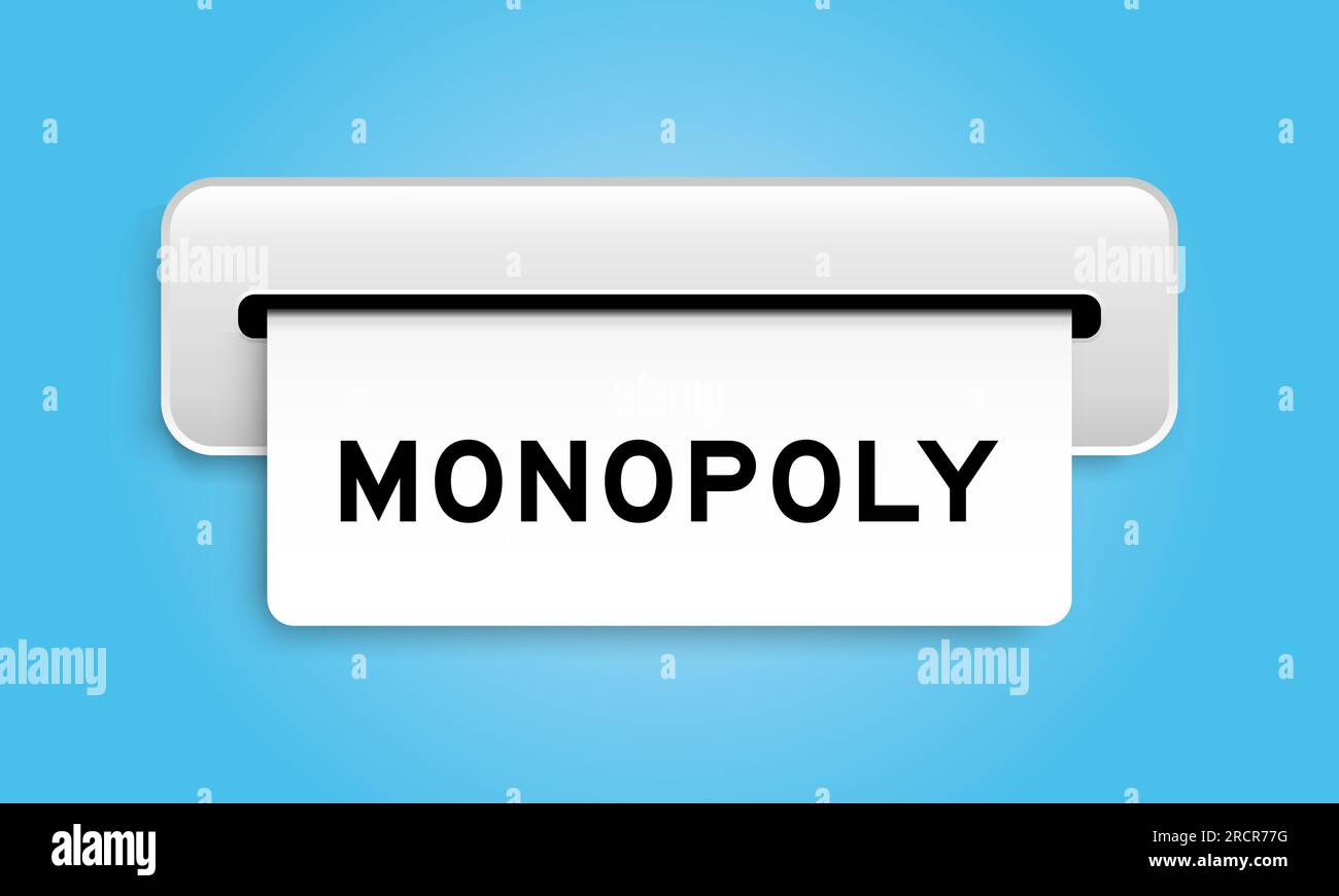 Monopoly profit Stock Vector Images Alamy