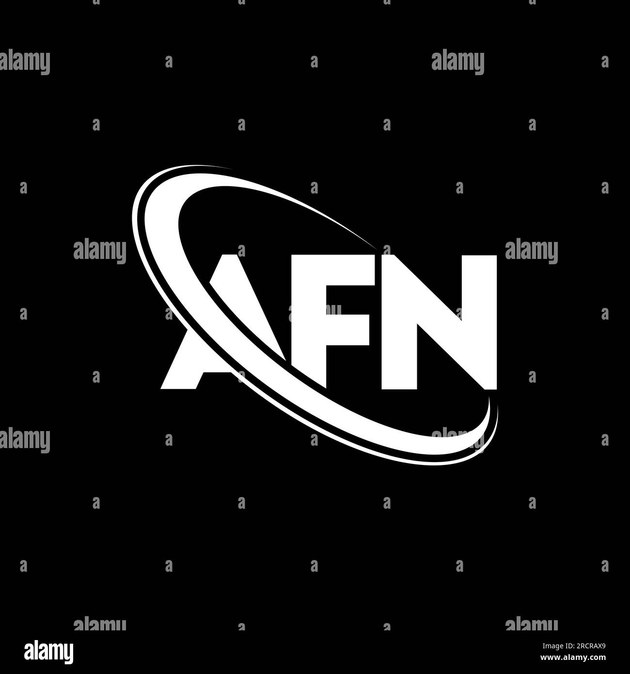 AFN logo. AFN letter. AFN letter logo design. Initials AFN logo linked