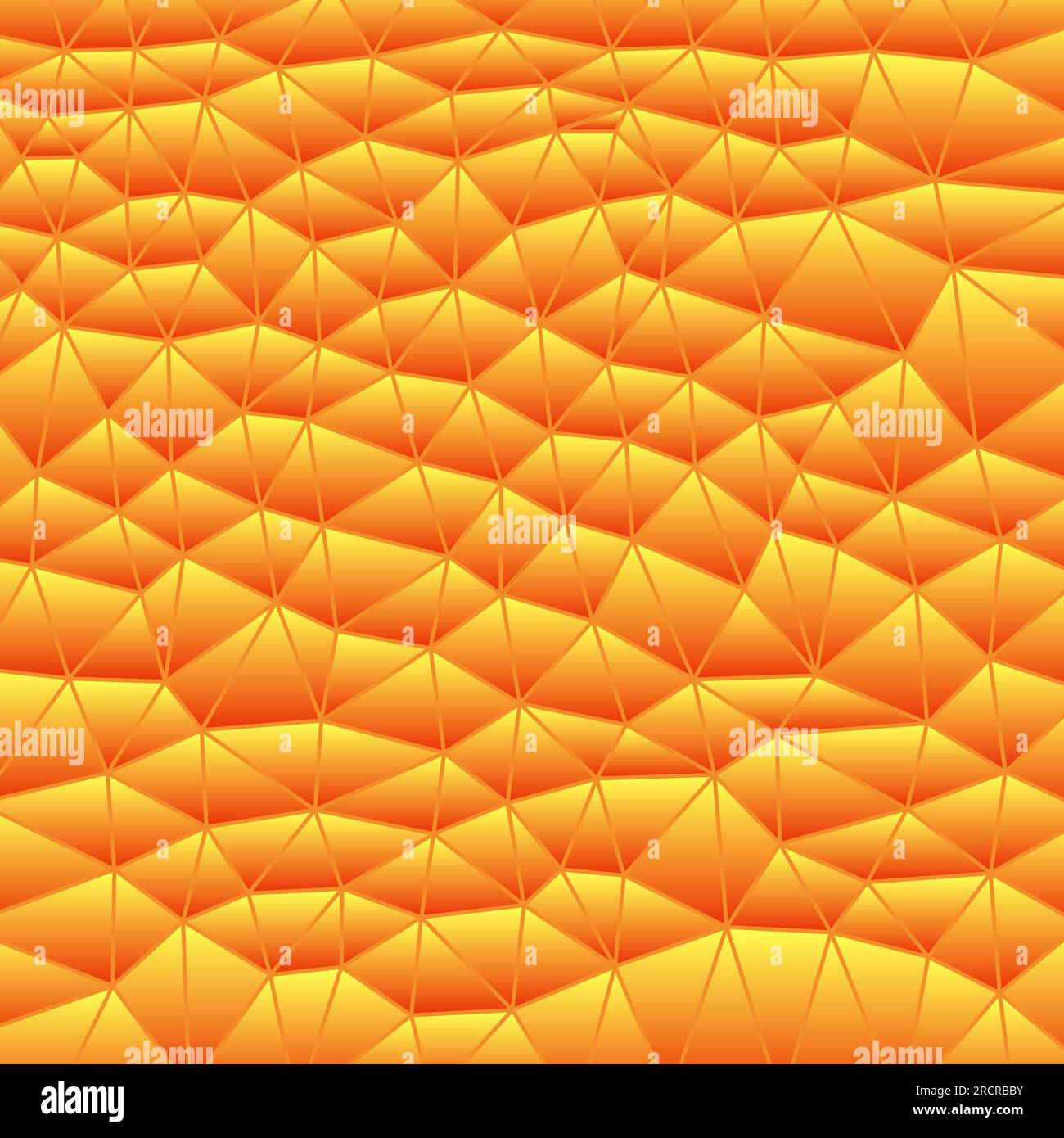 abstract vector stained-glass triangle mosaic background - orange Stock ...
