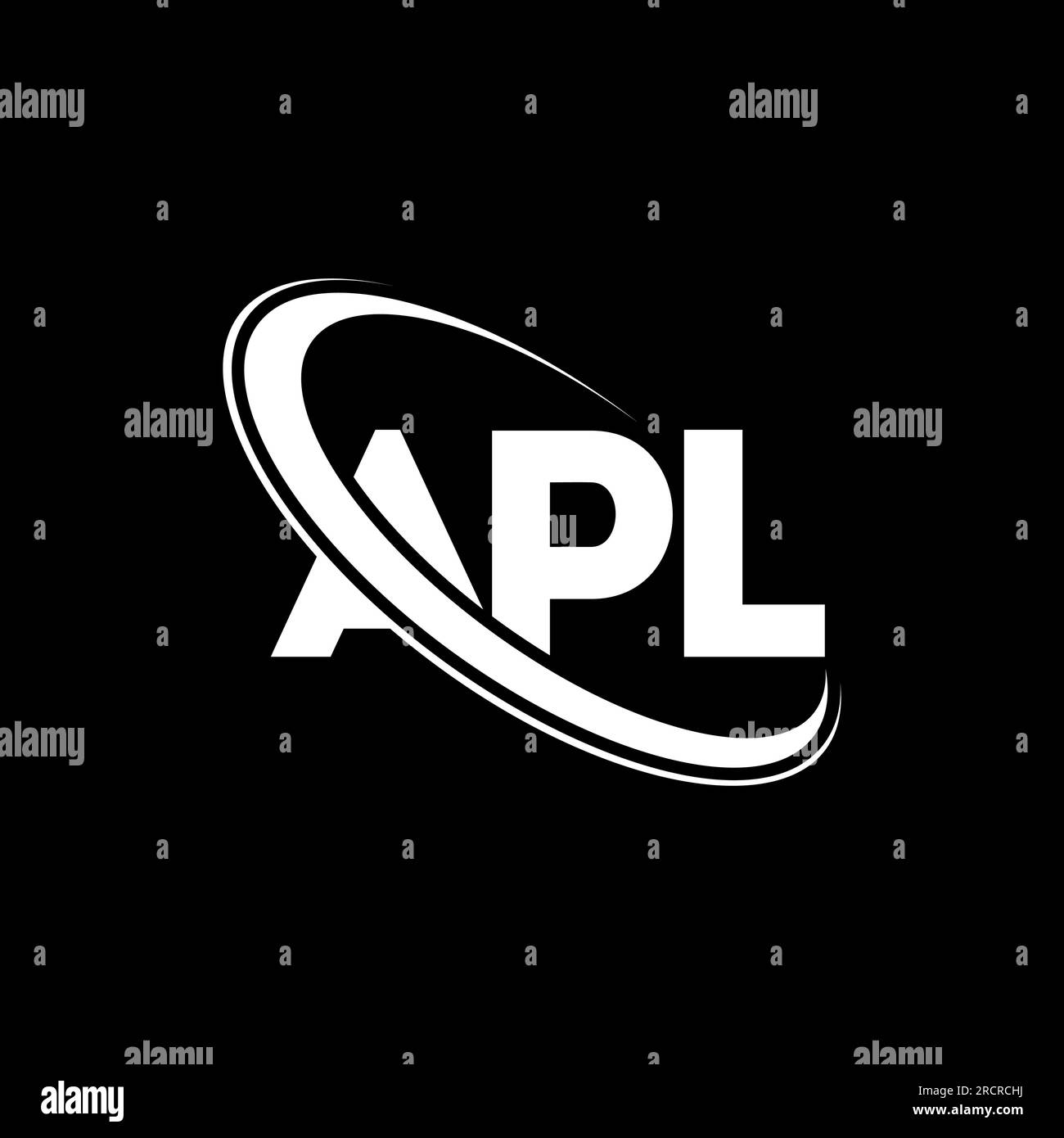 APL logo. APL letter. APL letter logo design. Initials APL logo linked