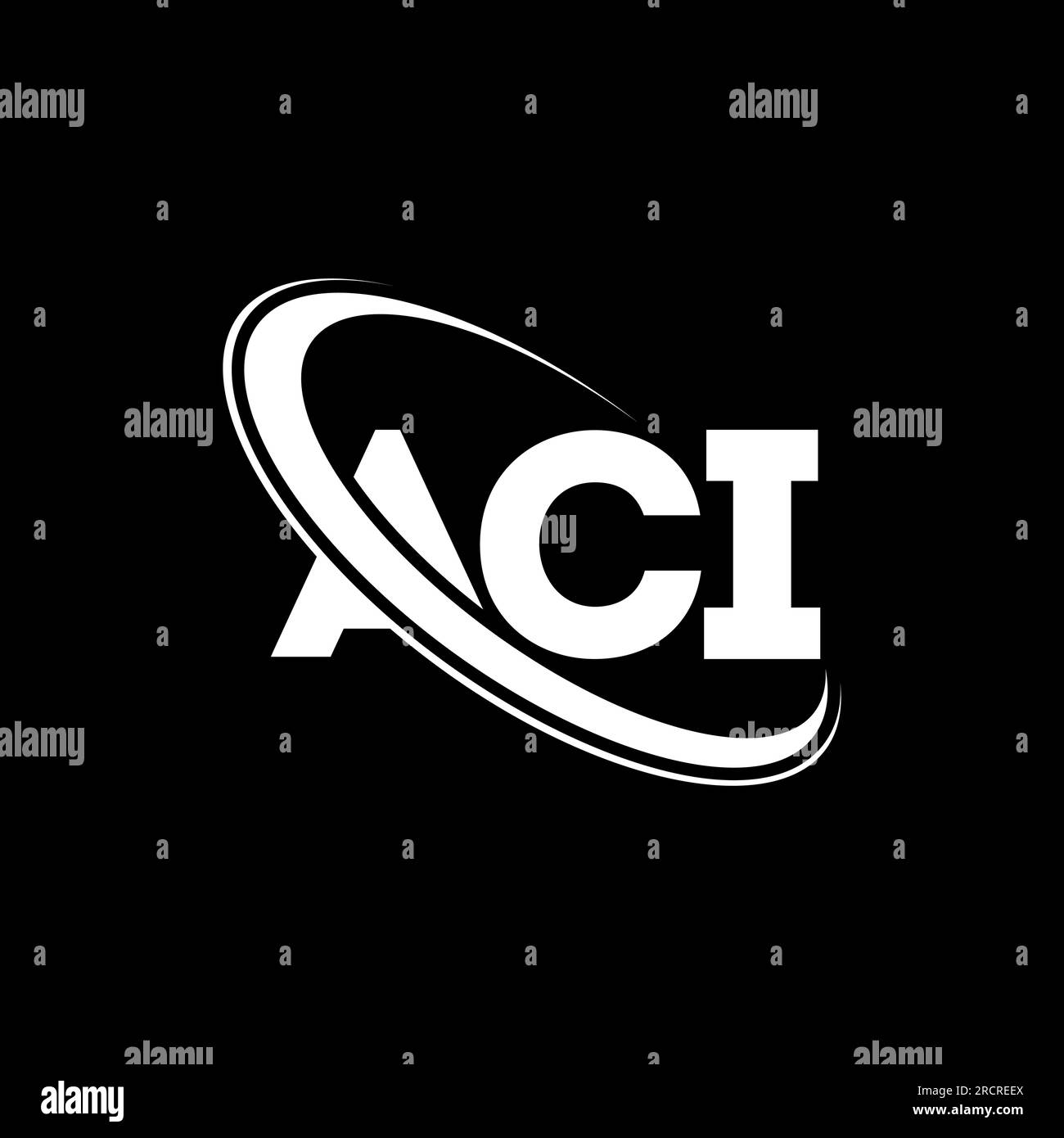 ACI logo. ACI letter. ACI letter logo design. Intitials ACI logo linked