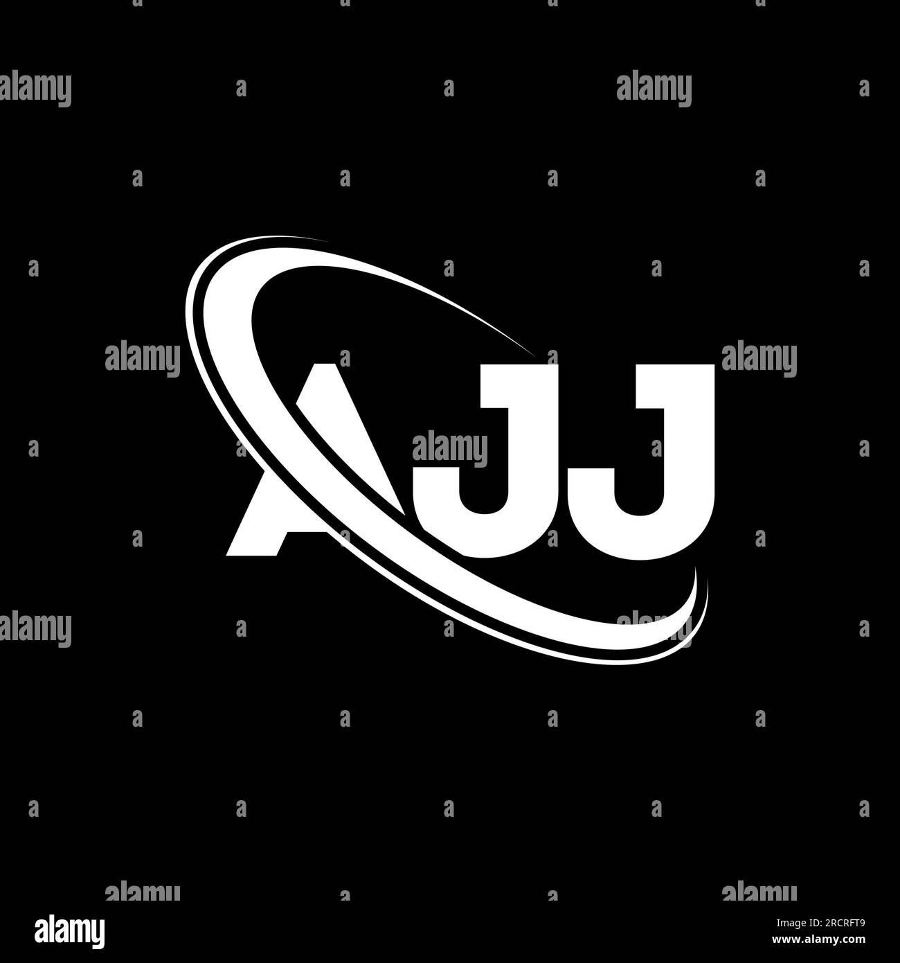 AJJ logo. AJJ letter. AJJ letter logo design. Initials AJJ logo linked