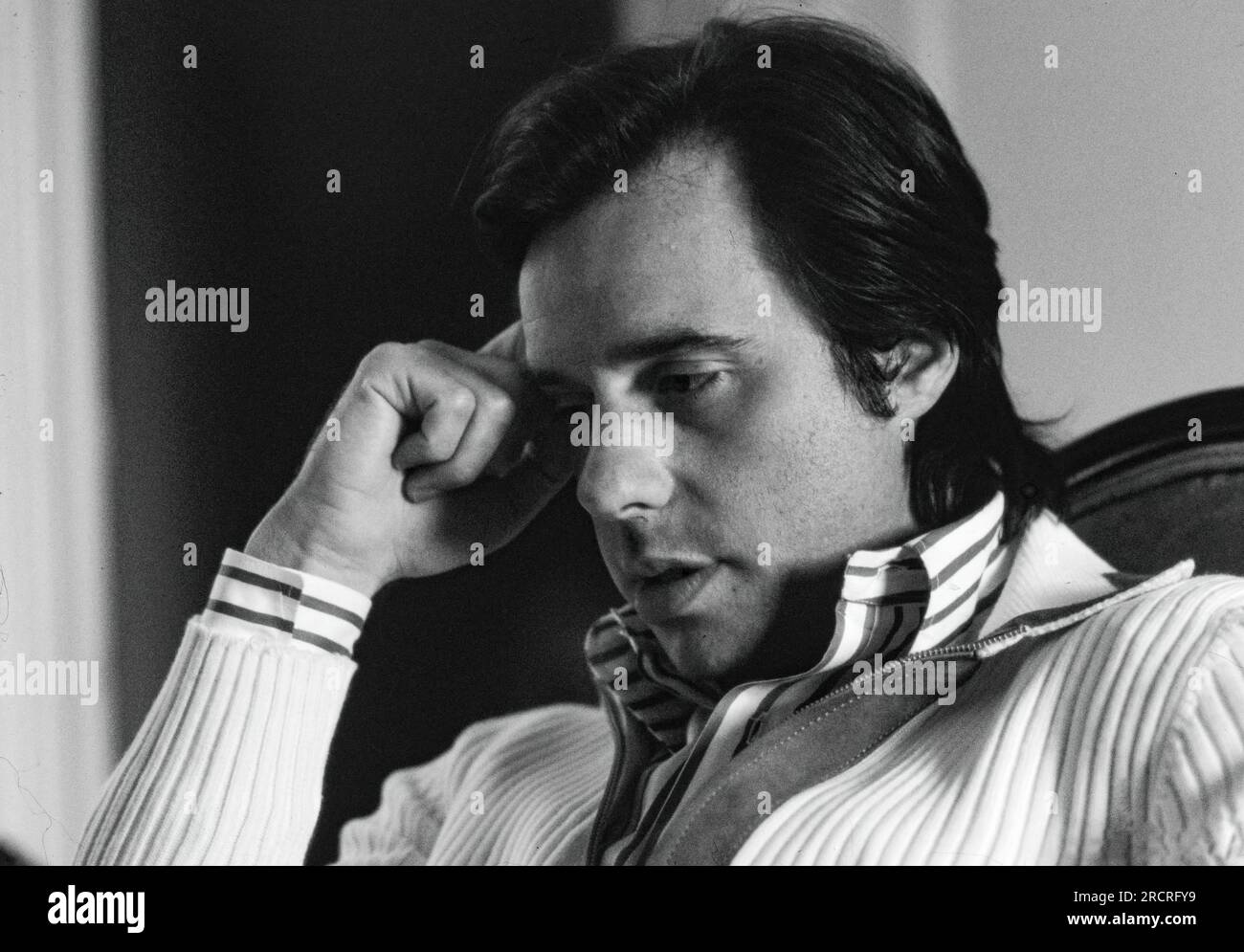 Peter Bogdanovich  (July 30, 1939 – January 6, 2022) was an American director, writer, actor, producer, critic, and film historian, of partial Serbian extraction. He started his career as a film critic for Film Culture and Esquire before becoming a film director in the New Hollywood movement. He received accolades including a BAFTA Award and Grammy Award, as well as nominations for two Academy Awards and two Golden Globe Awards.  Bogdanovich worked as a film journalist until he was hired to work on Roger Corman's The Wild Angels (1966). Photograph by Bernard Gotfryd Stock Photo