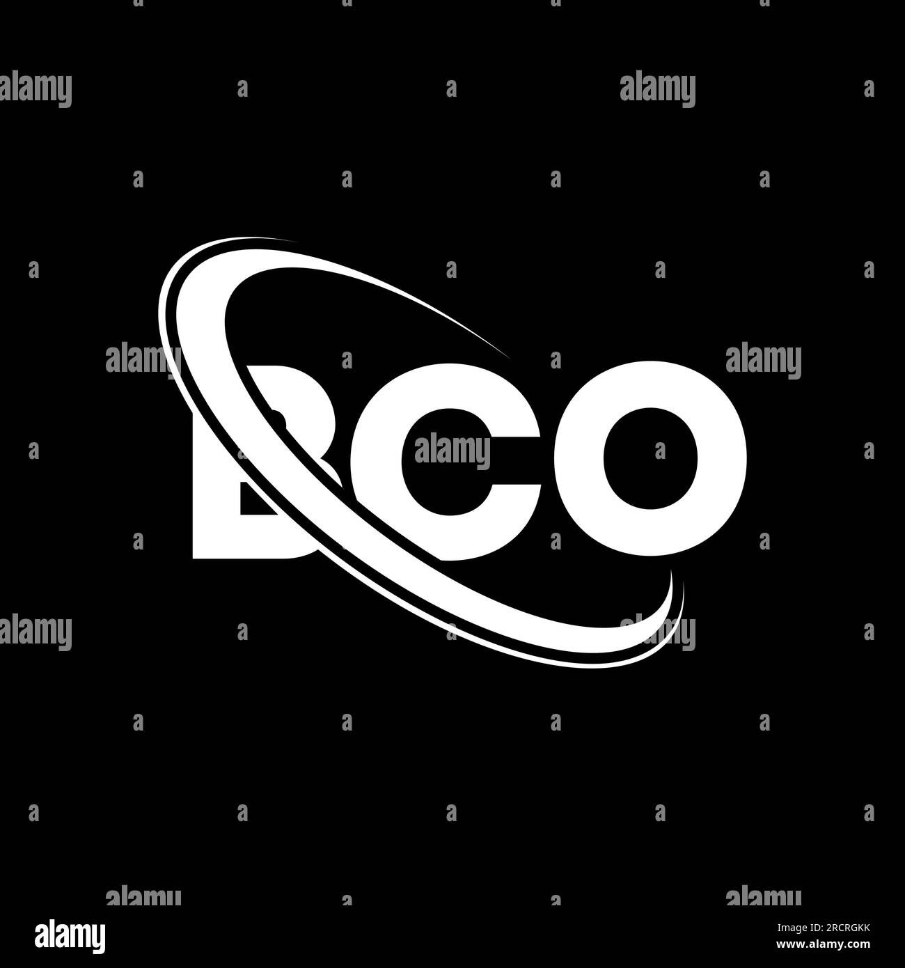Bco circle logo Stock Vector Images - Alamy