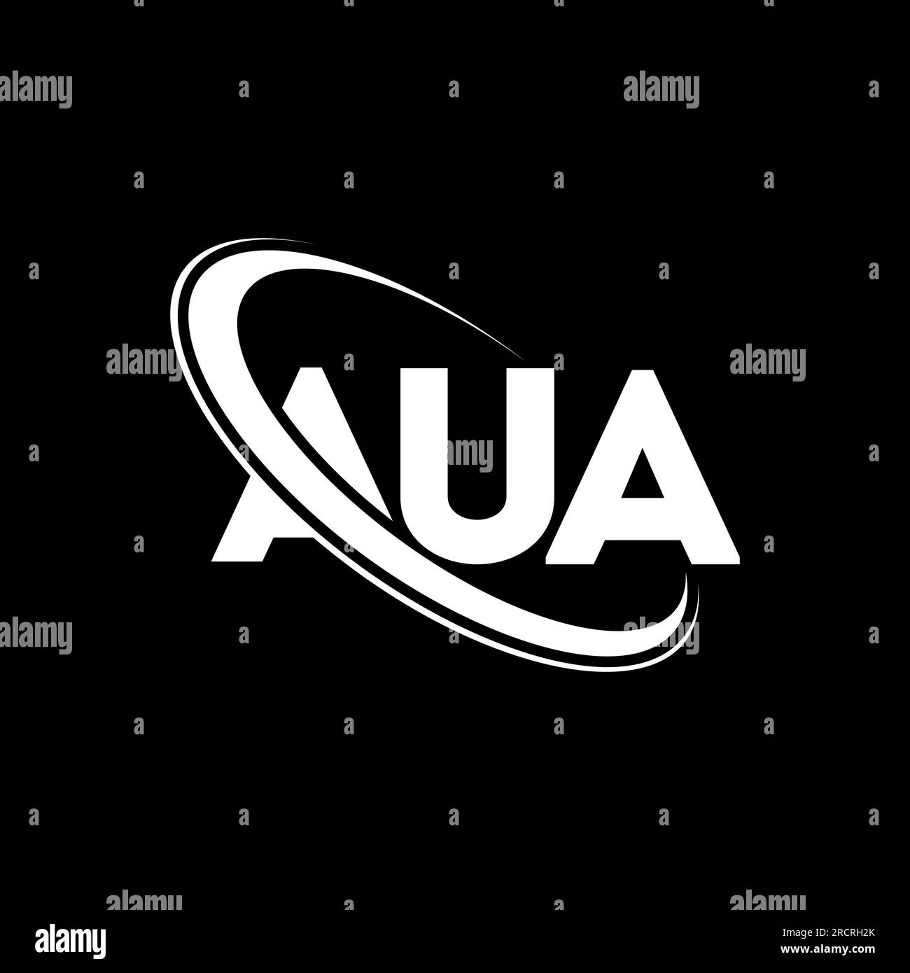 Aua minimalist logo hires stock photography and images Alamy