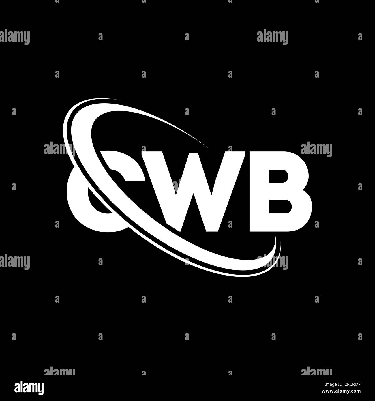 CWB logo. CWB letter. CWB letter logo design. Initials CWB logo linked