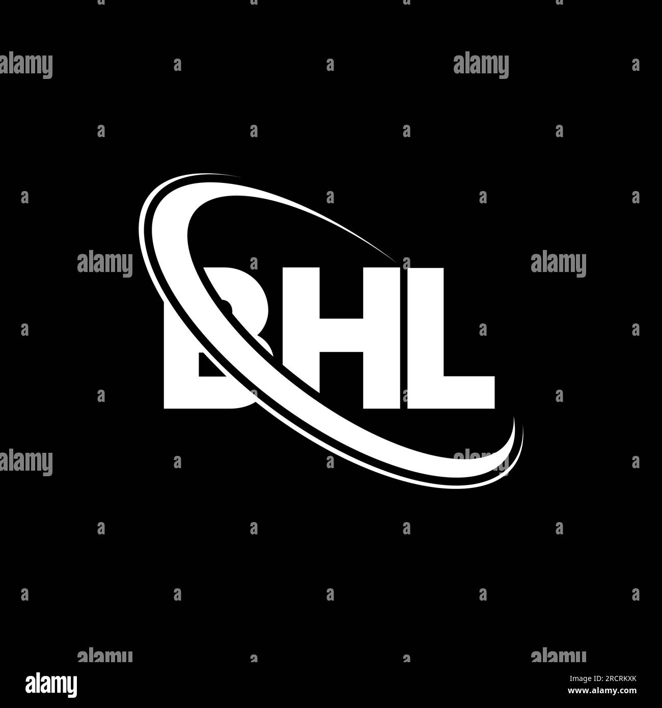 BHL logo. BHL letter. BHL letter logo design. Initials BHL logo linked