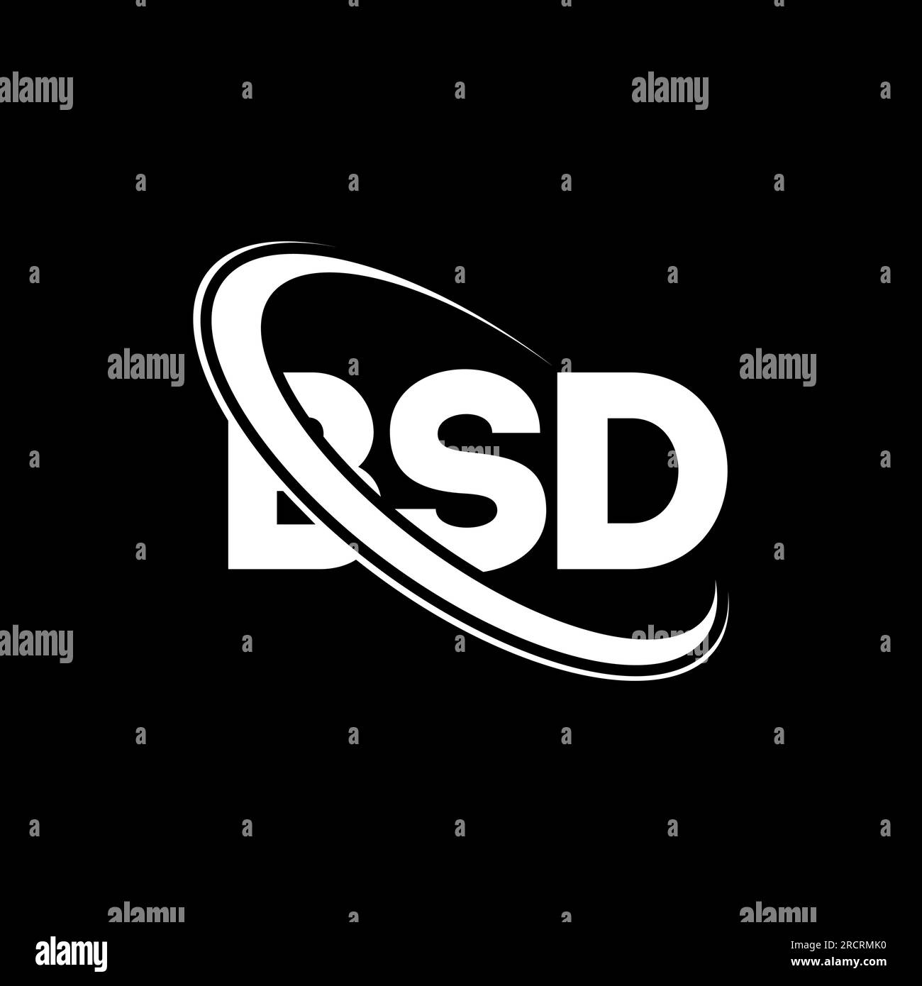 Bsd circle logo Stock Vector Images - Alamy