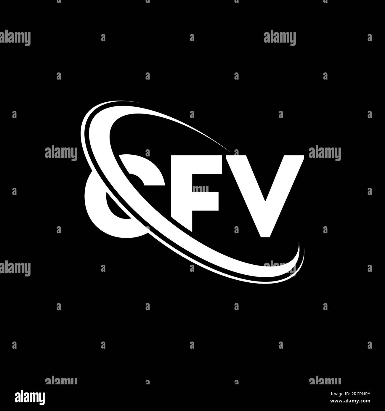 Cfv logo design hi-res stock photography and images - Alamy