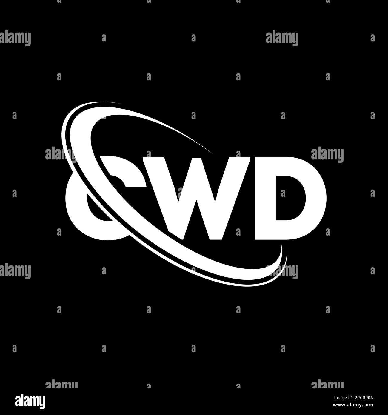 CWD logo. CWD letter. CWD letter logo design. Initials CWD logo linked