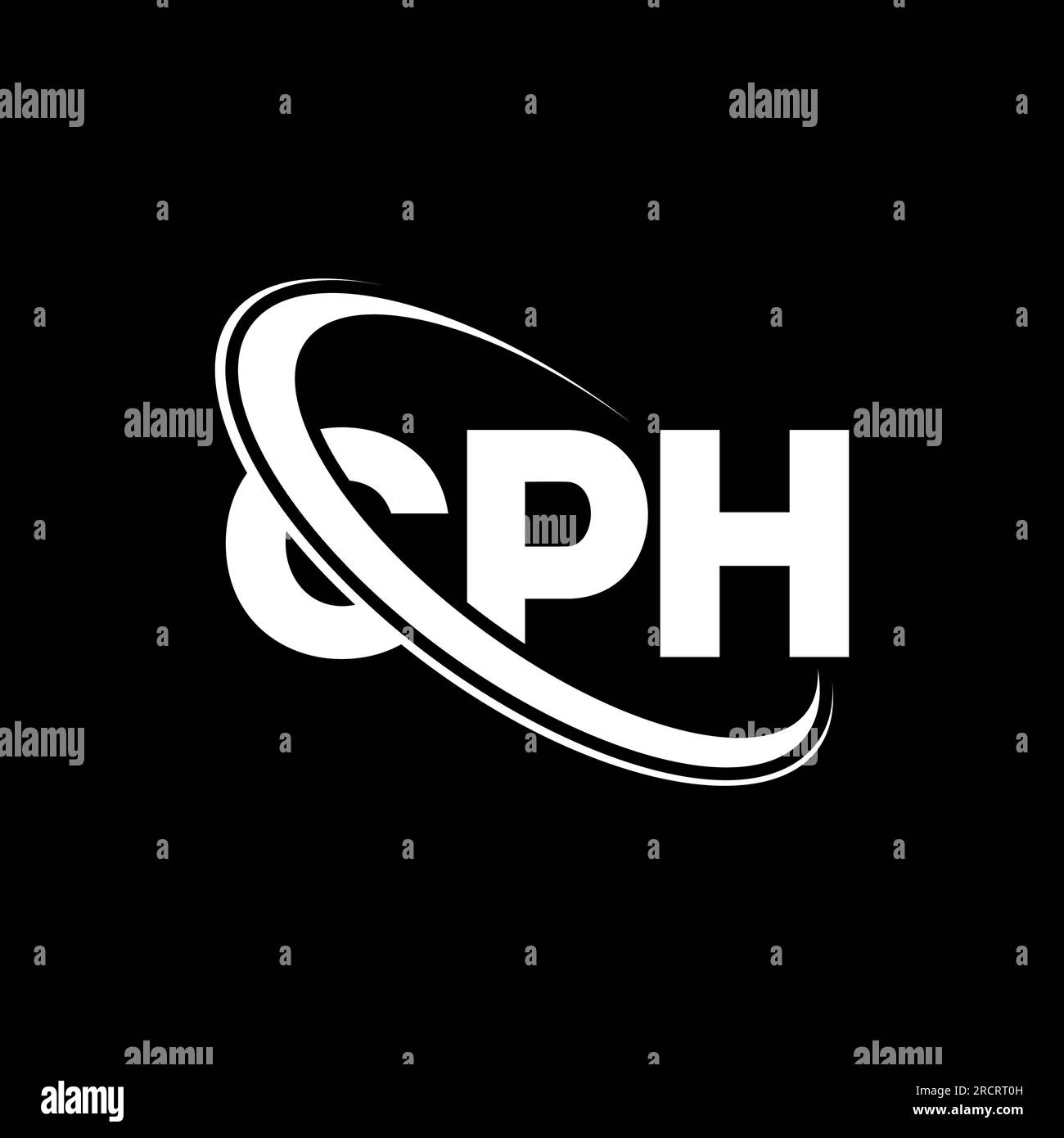 CPH logo. CPH letter. CPH letter logo design. Initials CPH logo linked