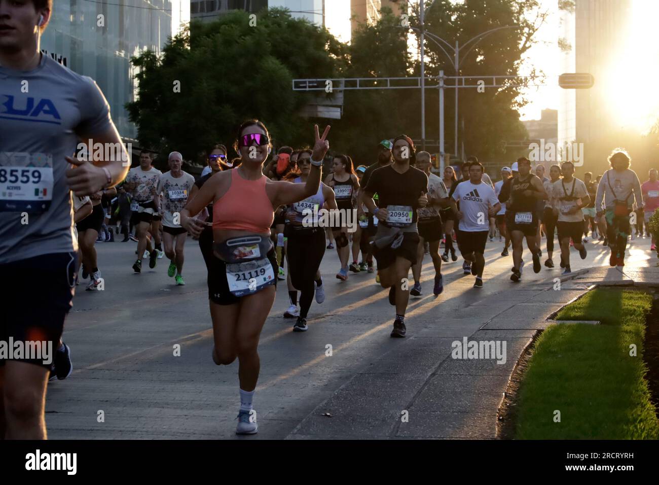 Mexico City, Mexico. 16th July, 2023. Thousands of people participated