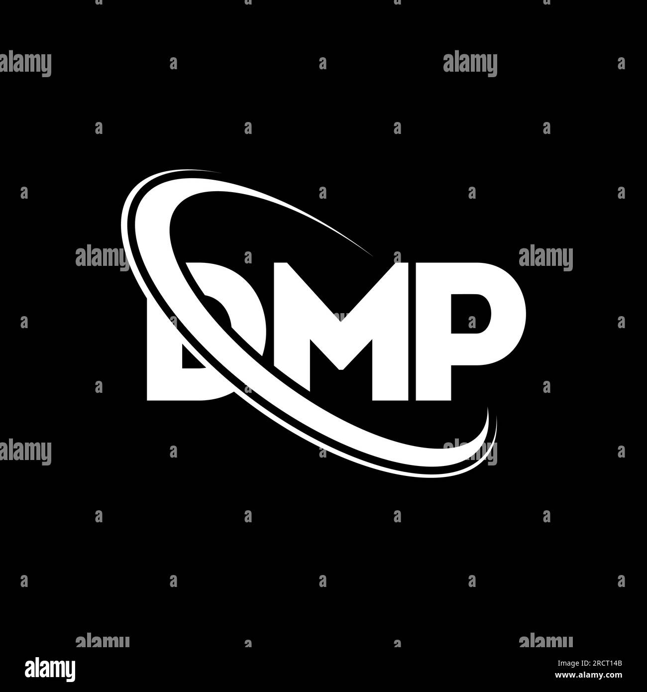 DMP logo. DMP letter. DMP letter logo design. Initials DMP logo linked