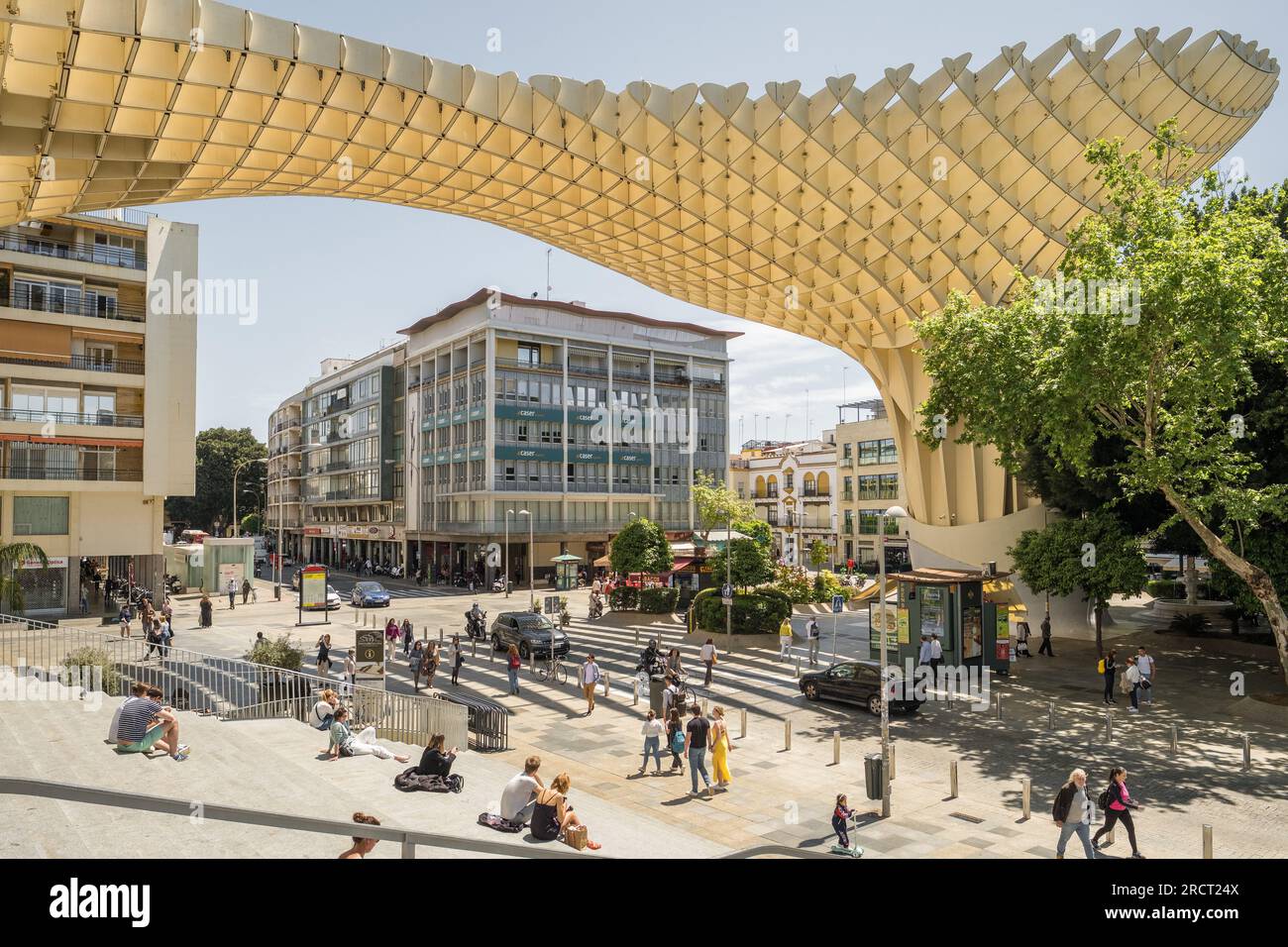 Metropol Parasol in Plaza de la Encarnacion in Sevilla, Spain Stock ... Steps To Take After Graduation For Job Seekers