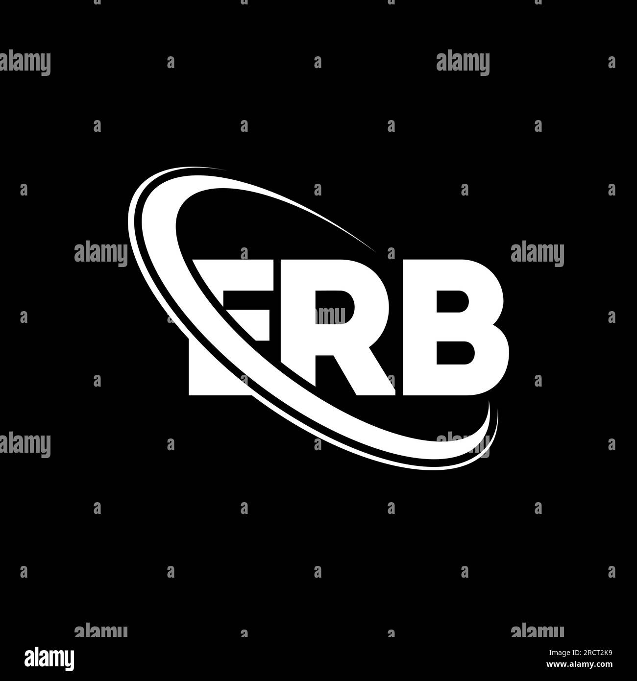 ERB logo. ERB letter. ERB letter logo design. Initials ERB logo linked