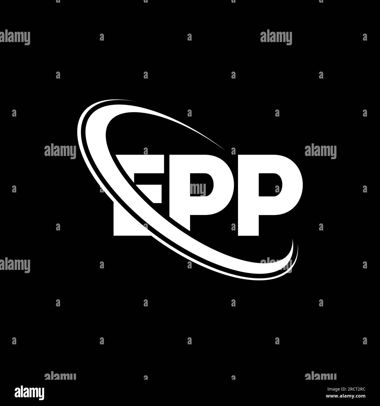 EPP logo. EPP letter. EPP letter logo design. Initials EPP logo linked