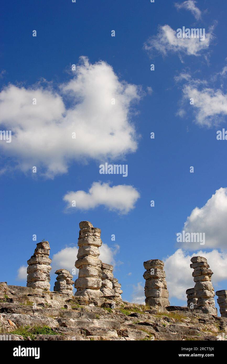 Ake, archaeological site, preColumbian Maya civilization, Yucatan