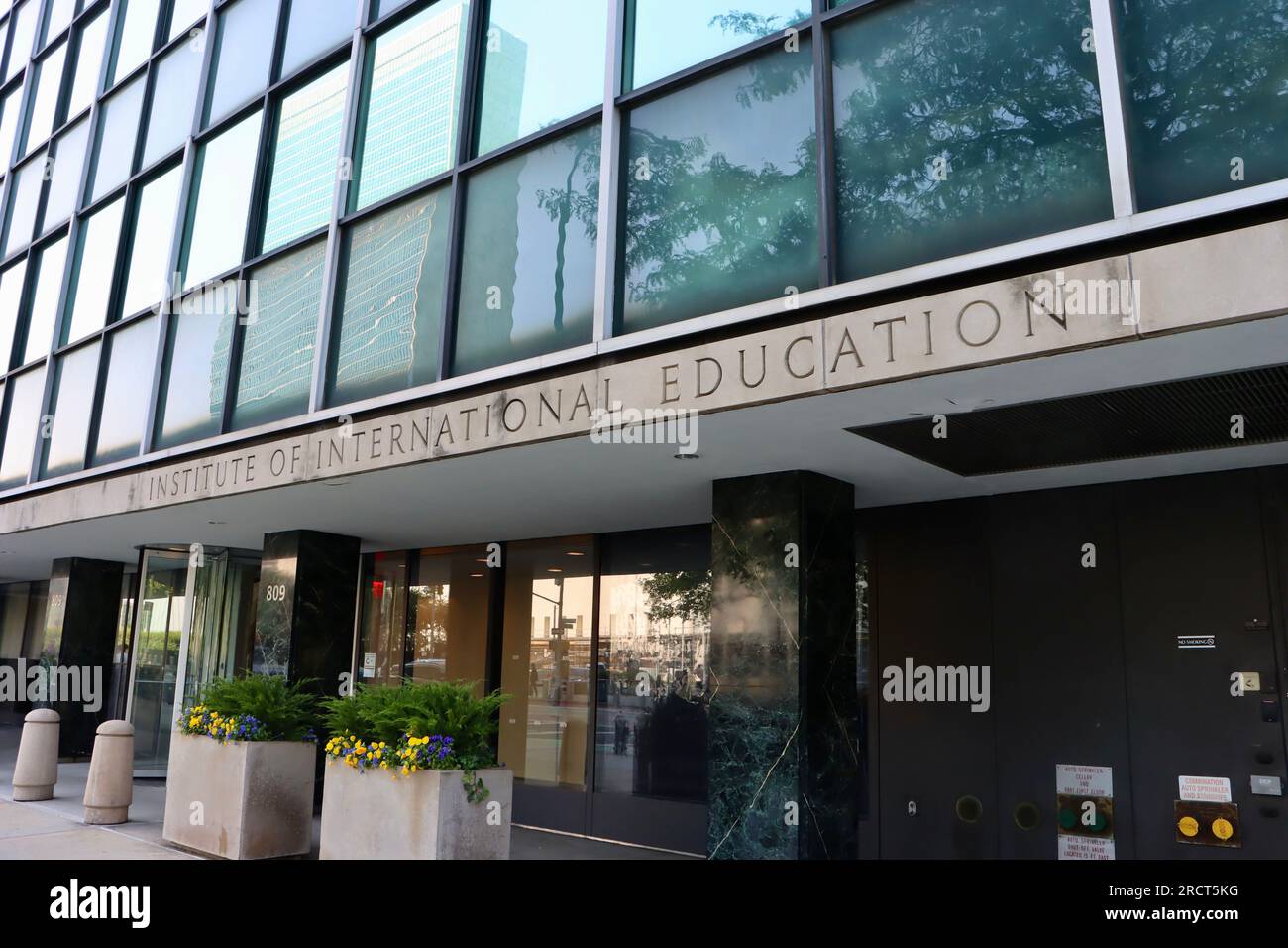 Institute of International Education building on First avenue across