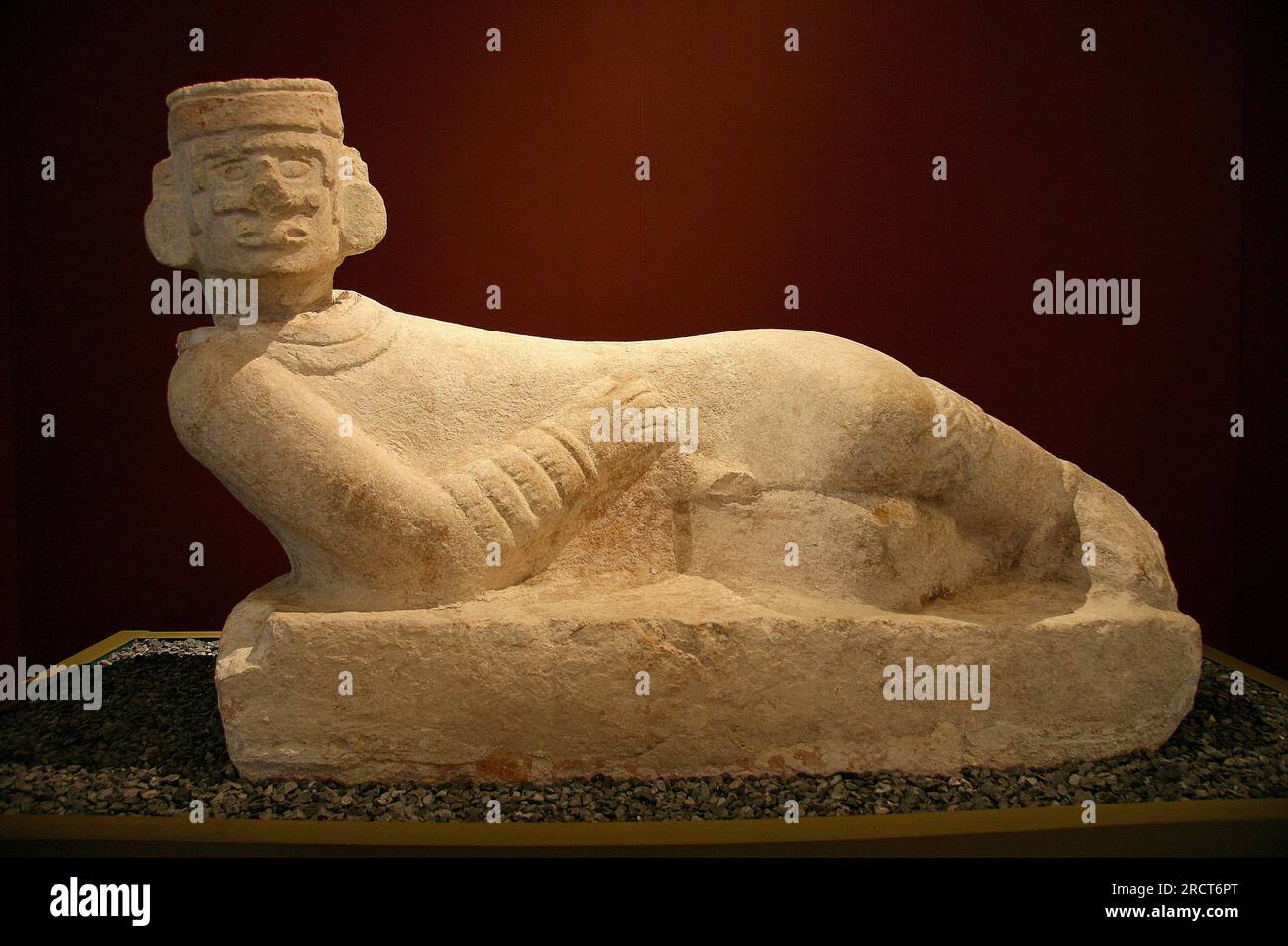 Palacio Canton, Museum of Anthropology and History, Chac Moel